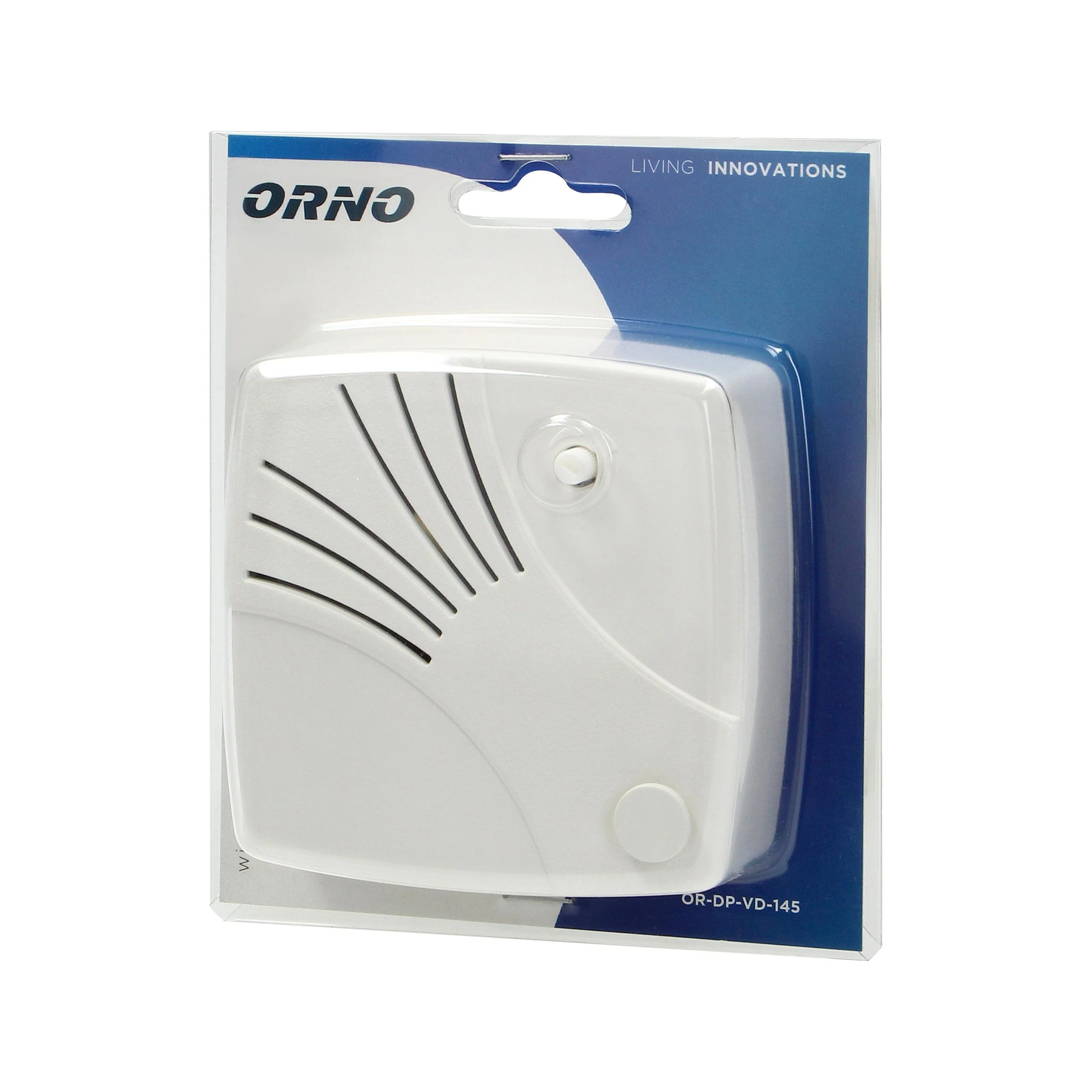 Orno Dzwonek Elektroninis dviejų tonų skambutis SONIC 230V, baltas