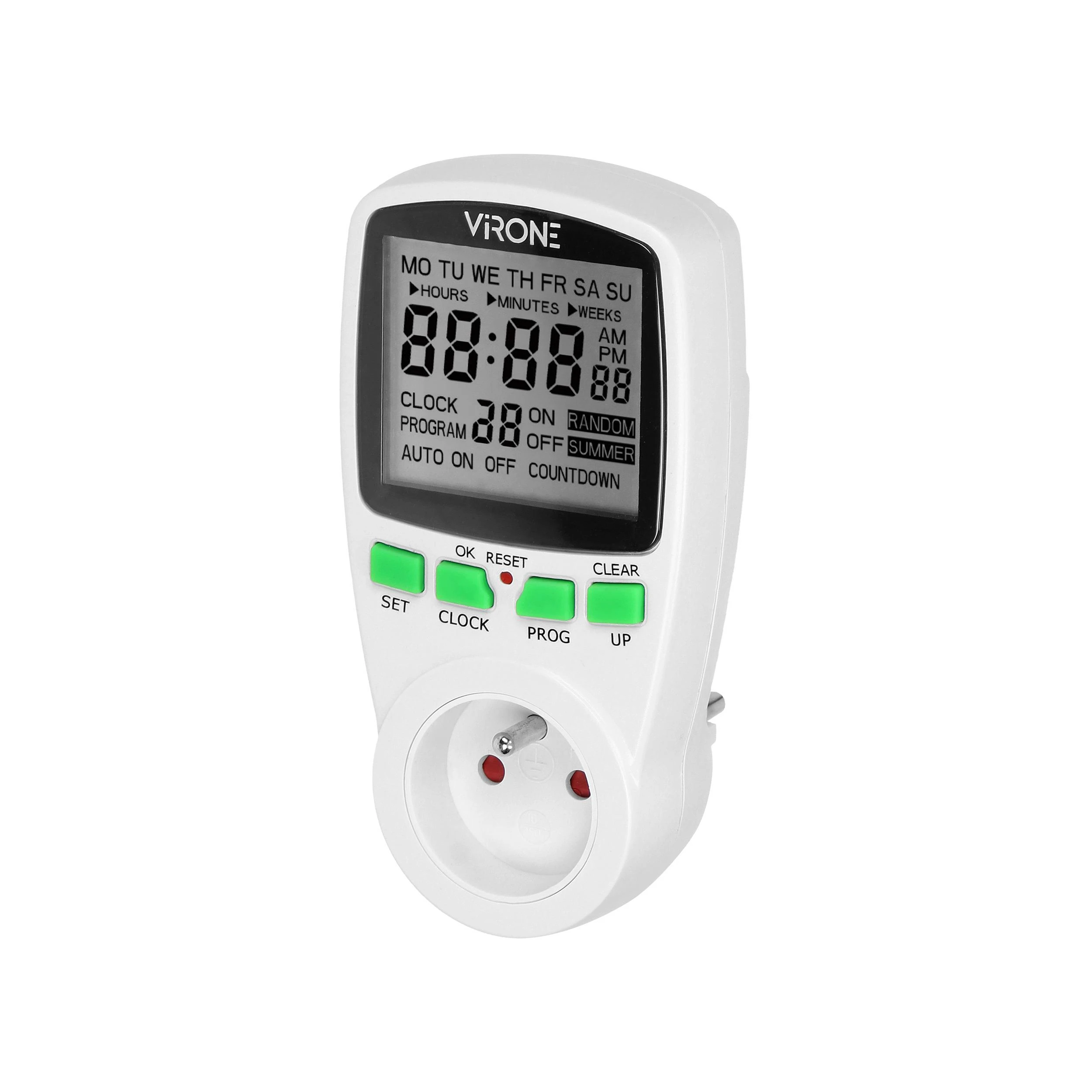 Orno Elektroninis Elektroninis laikmatis su LCD ekranu