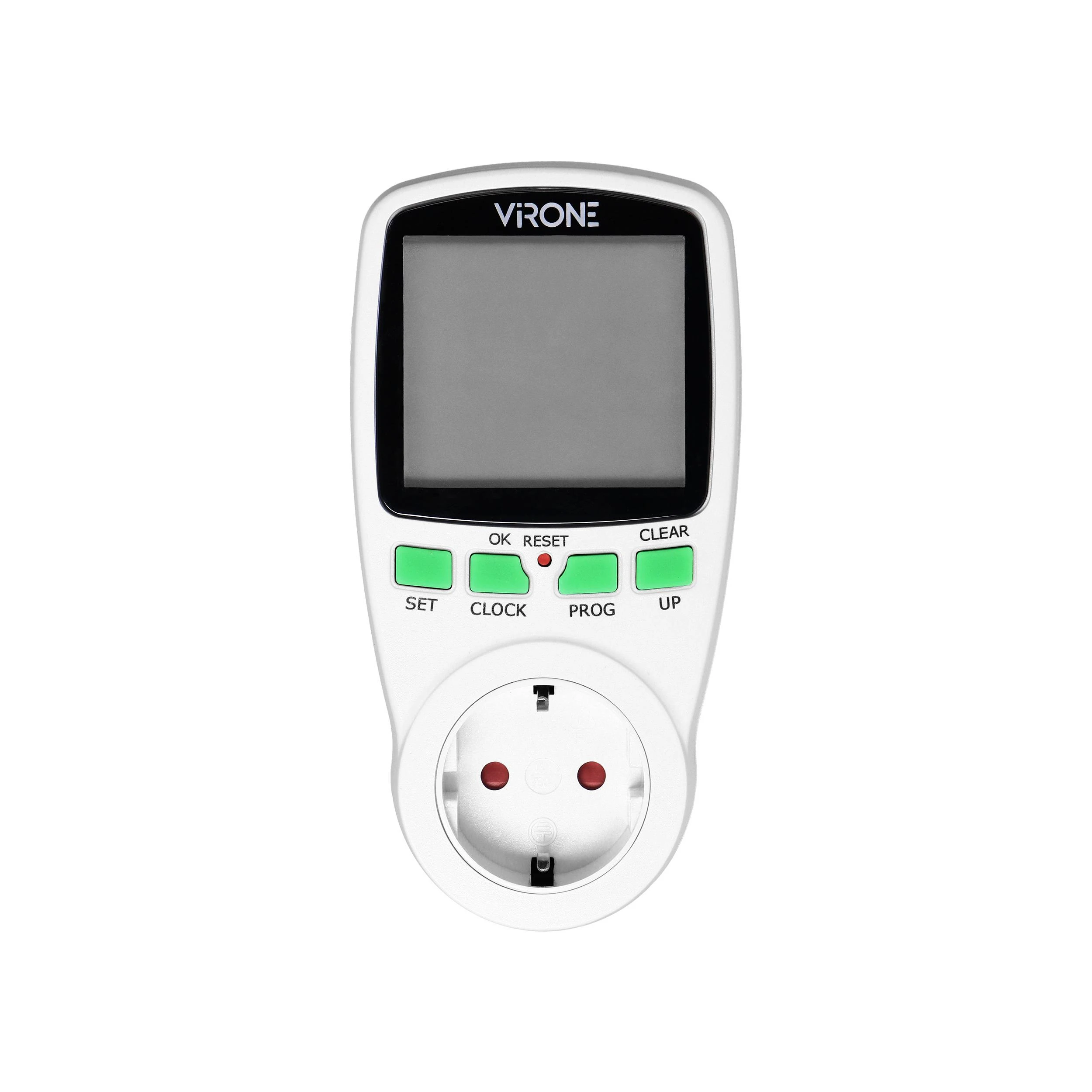 Orno Elektroninis Elektroninis laikmatis su LCD ekranu, „Schuko“ versija