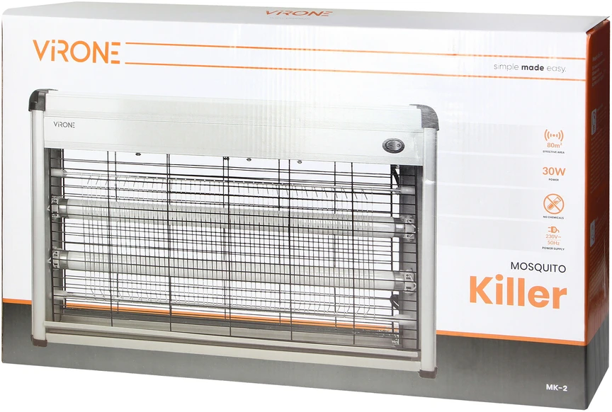 Orno Elektryczna lampka na komary ~230V, 30W, 80m-