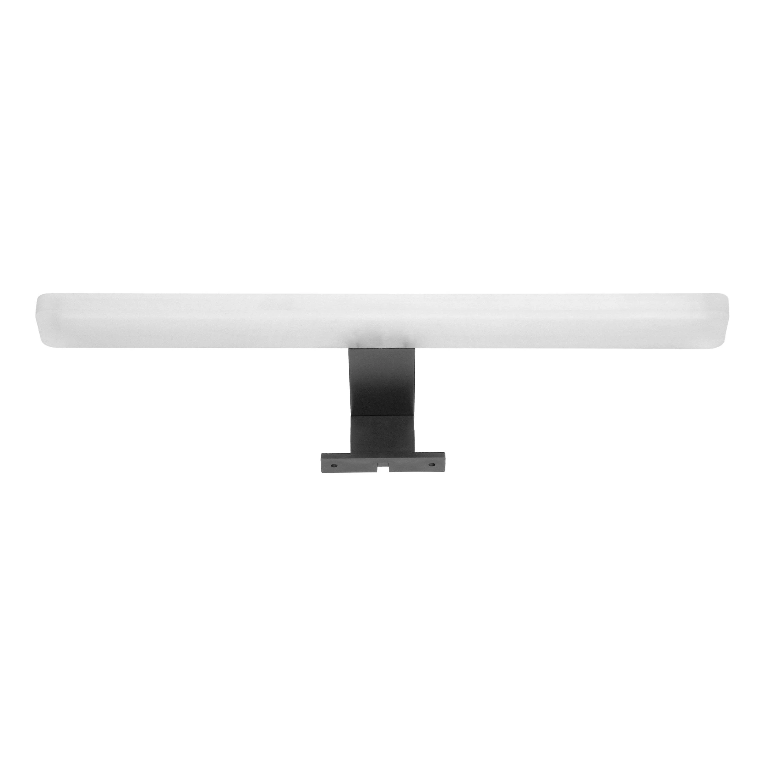 Lubinis šviestuvas Orno ESPELLO LED 6W, veidrodinis šviestuvas, 510lm, 4000K, ilgis 40 cm, aliuminis + akrilas, juodas