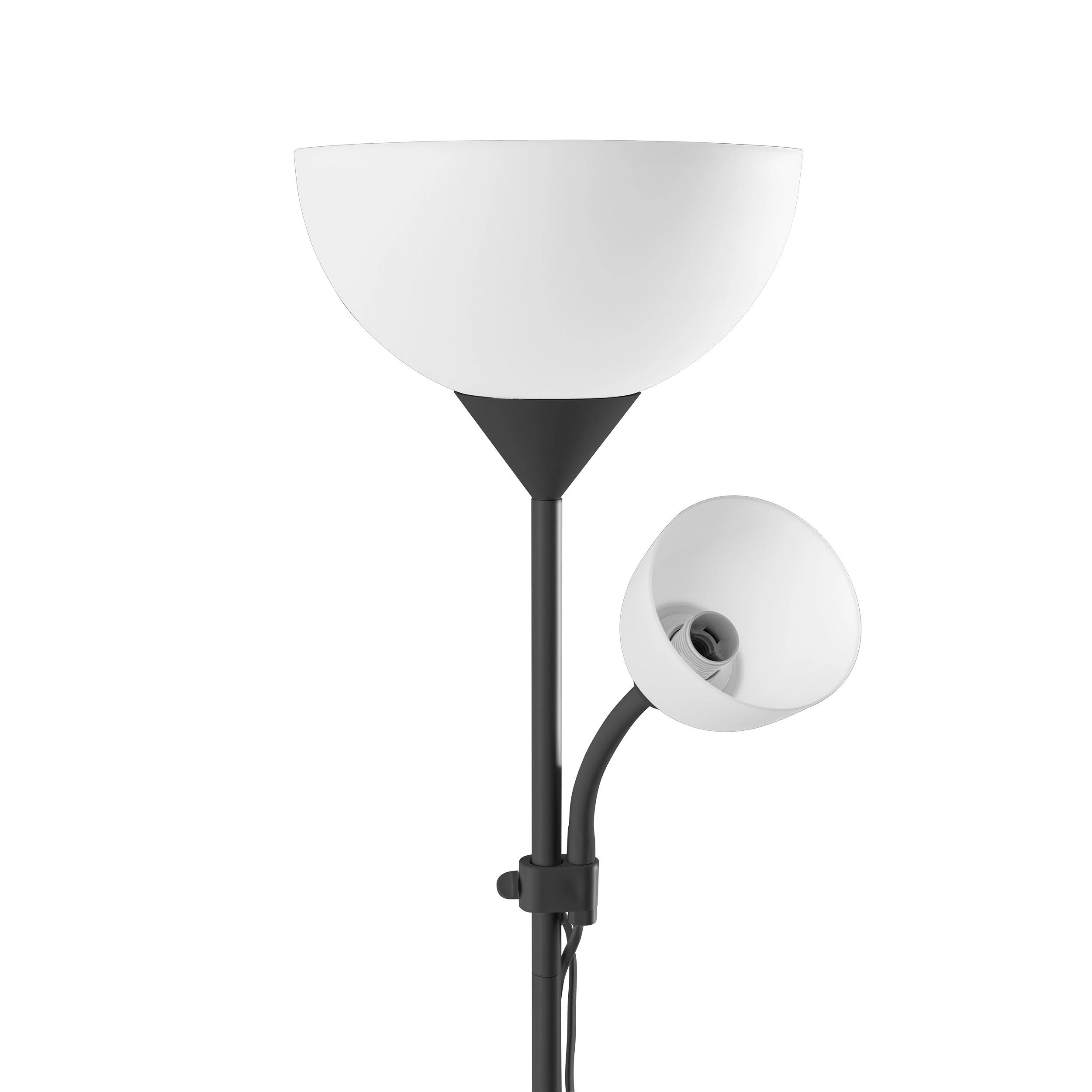 Orno Lampa URLAR toršeras, 175 cm, maks. 25 W E27, maks. 25 W E14, juodas