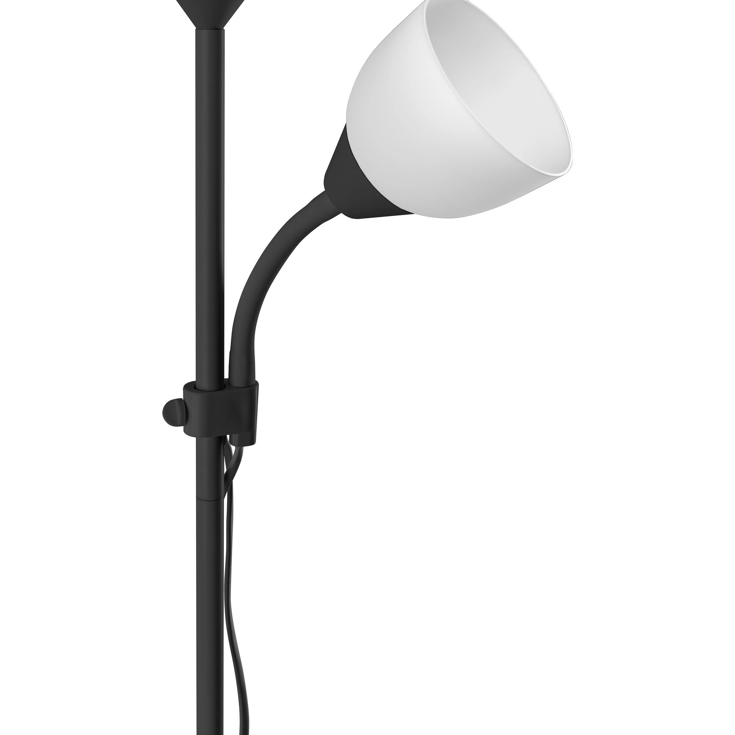Orno Lampa URLAR toršeras, 175 cm, maks. 25 W E27, maks. 25 W E14, juodas