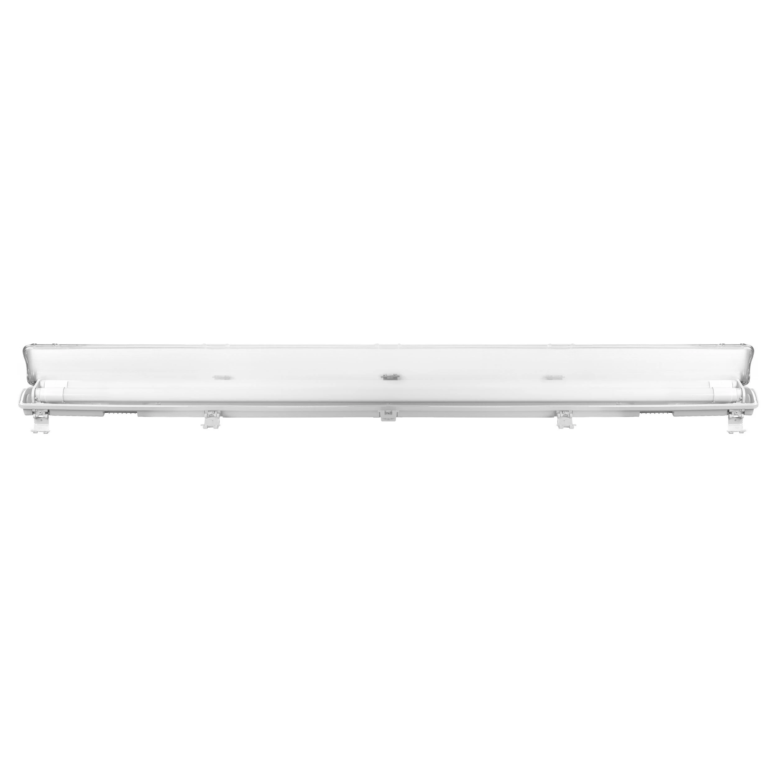 Orno Oprawa Hermetiškas šviestuvas VUMBI II T8 LED 2x18W, 3600lm, IP65, 4000K, komplekte yra fluorescencinės lempos
