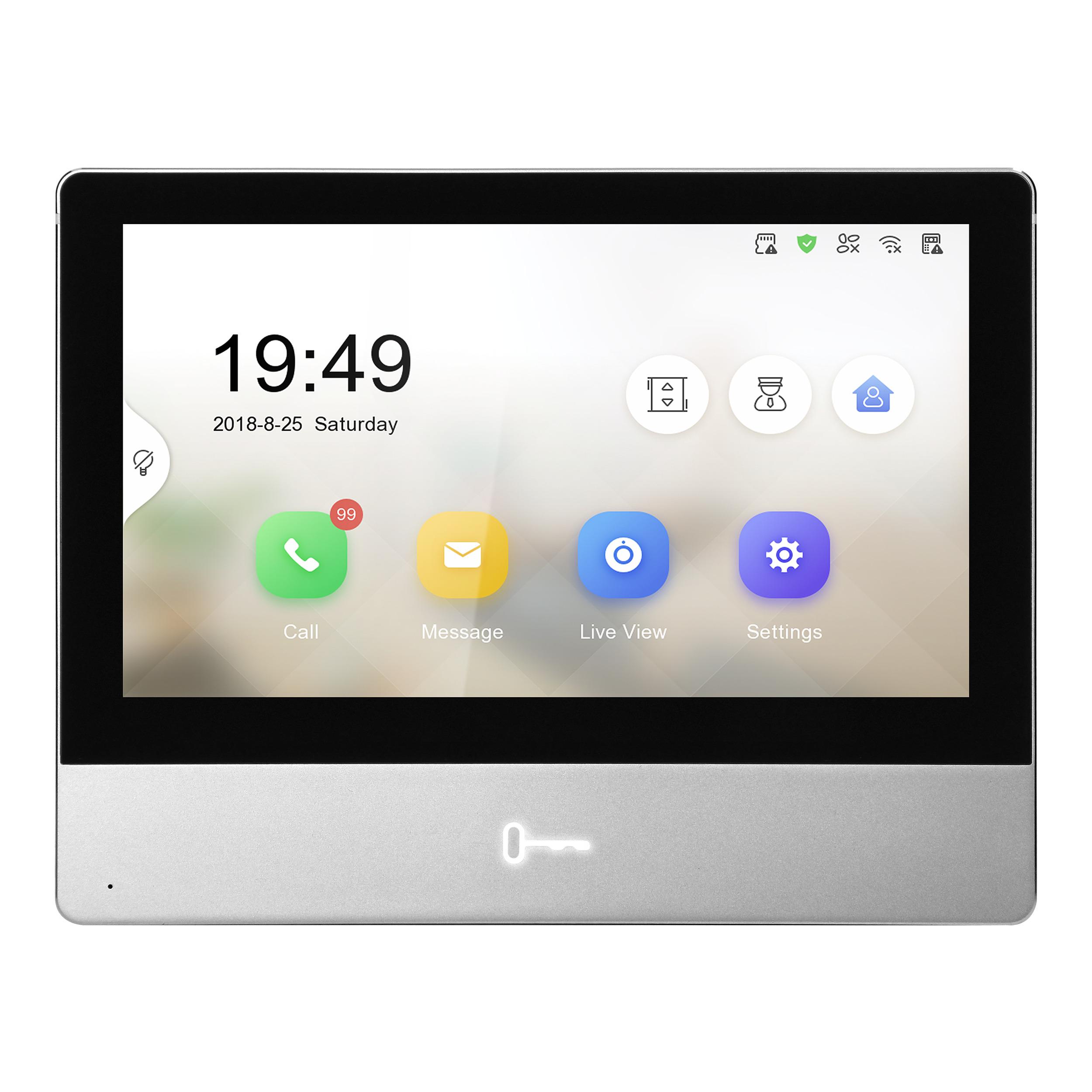 PATALPŲ VIDAUS SKYDELIS Wi-Fi / IP DS-KH8350-WTE1/EU Hikvision
