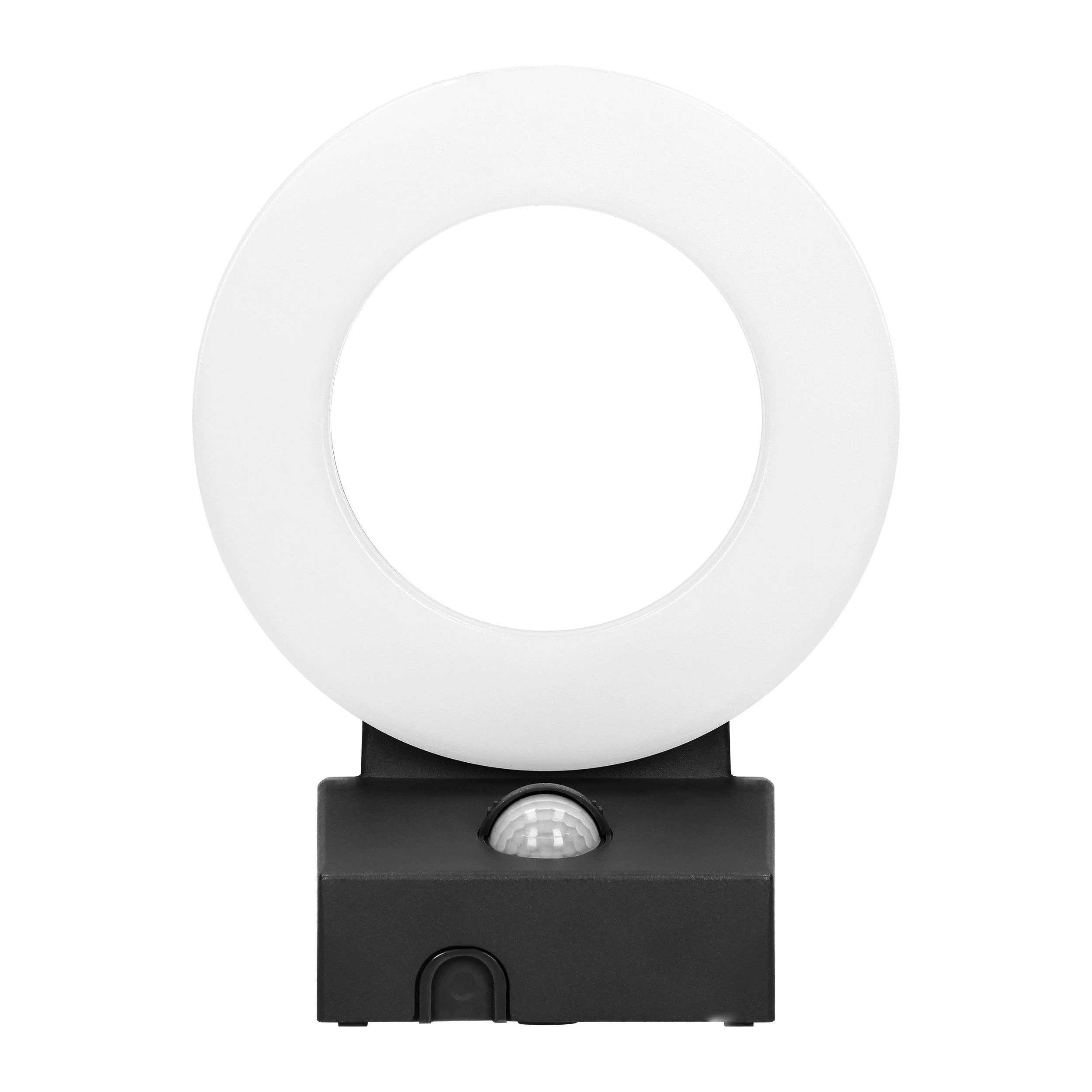 Sieninis šviestuvas Orno HOWLIT LED 20W, sodo šviestuvas su judesio jutikliu, 1800lm, IP65, 4000K, juodas