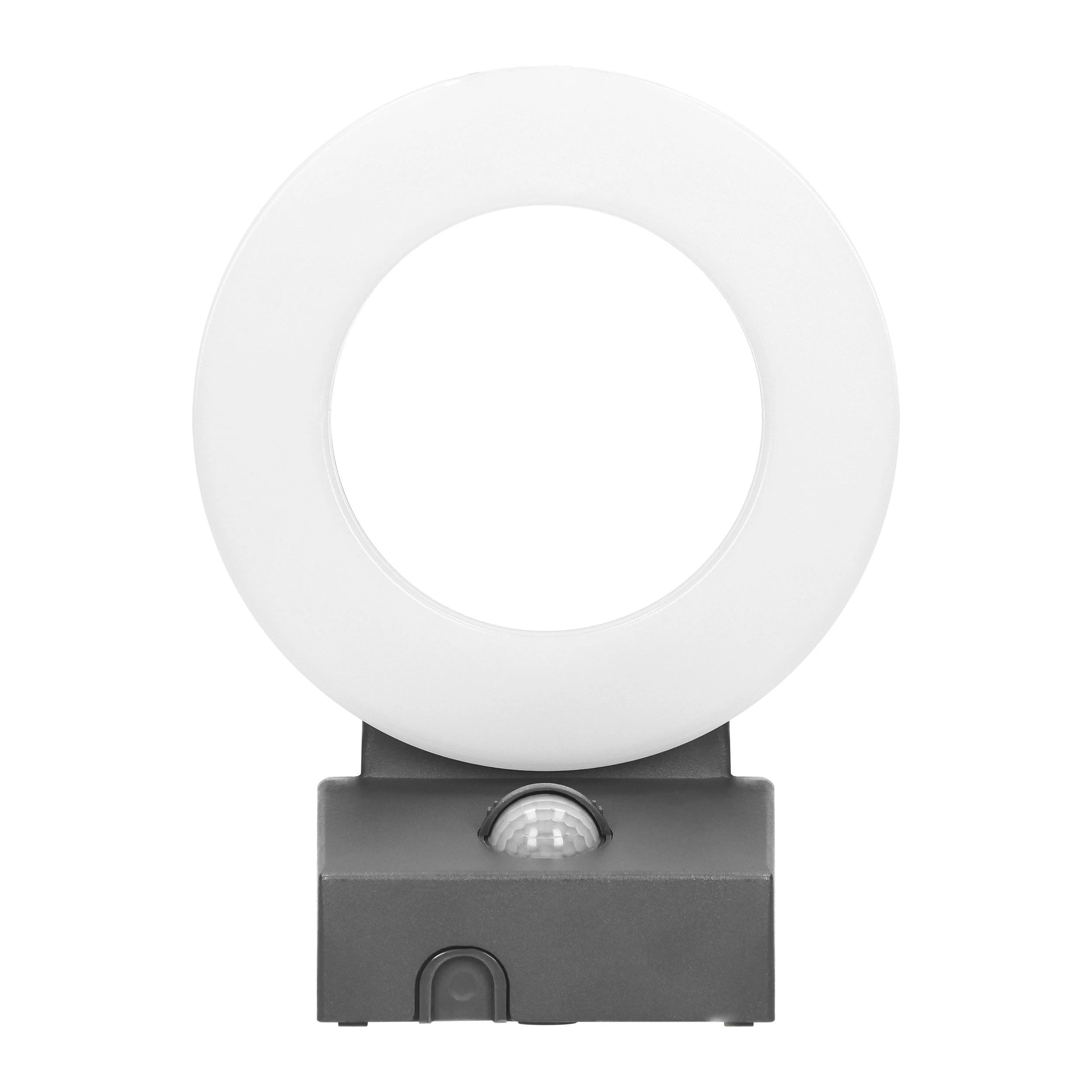 Sieninis šviestuvas Orno HOWLIT LED 20W, sodo šviestuvas su judesio jutikliu, 1800lm, IP65, 4000K, pilkas
