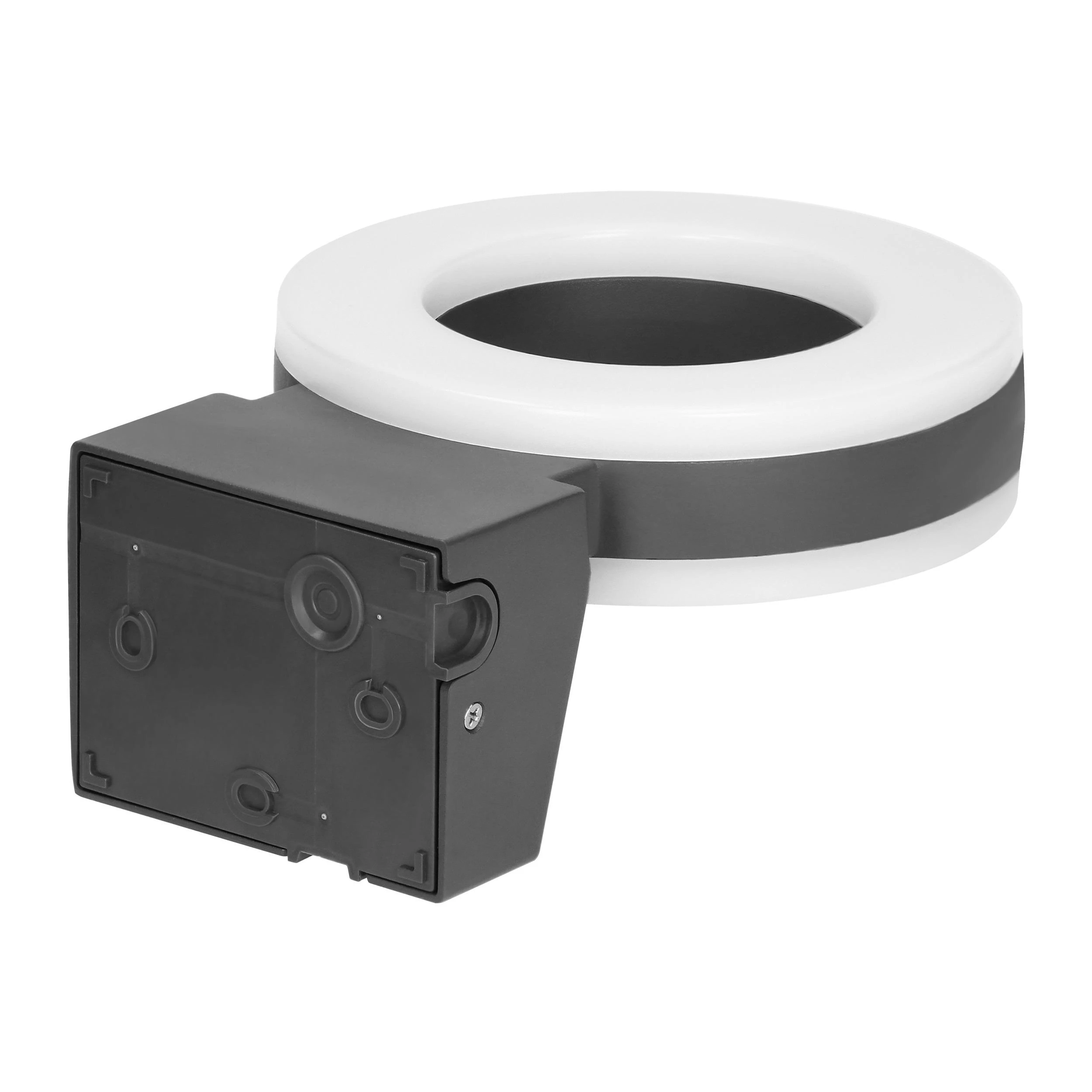 Sieninis šviestuvas Orno HOWLIT LED 20W, sodo šviestuvas su judesio jutikliu, 1800lm, IP65, 4000K, pilkas