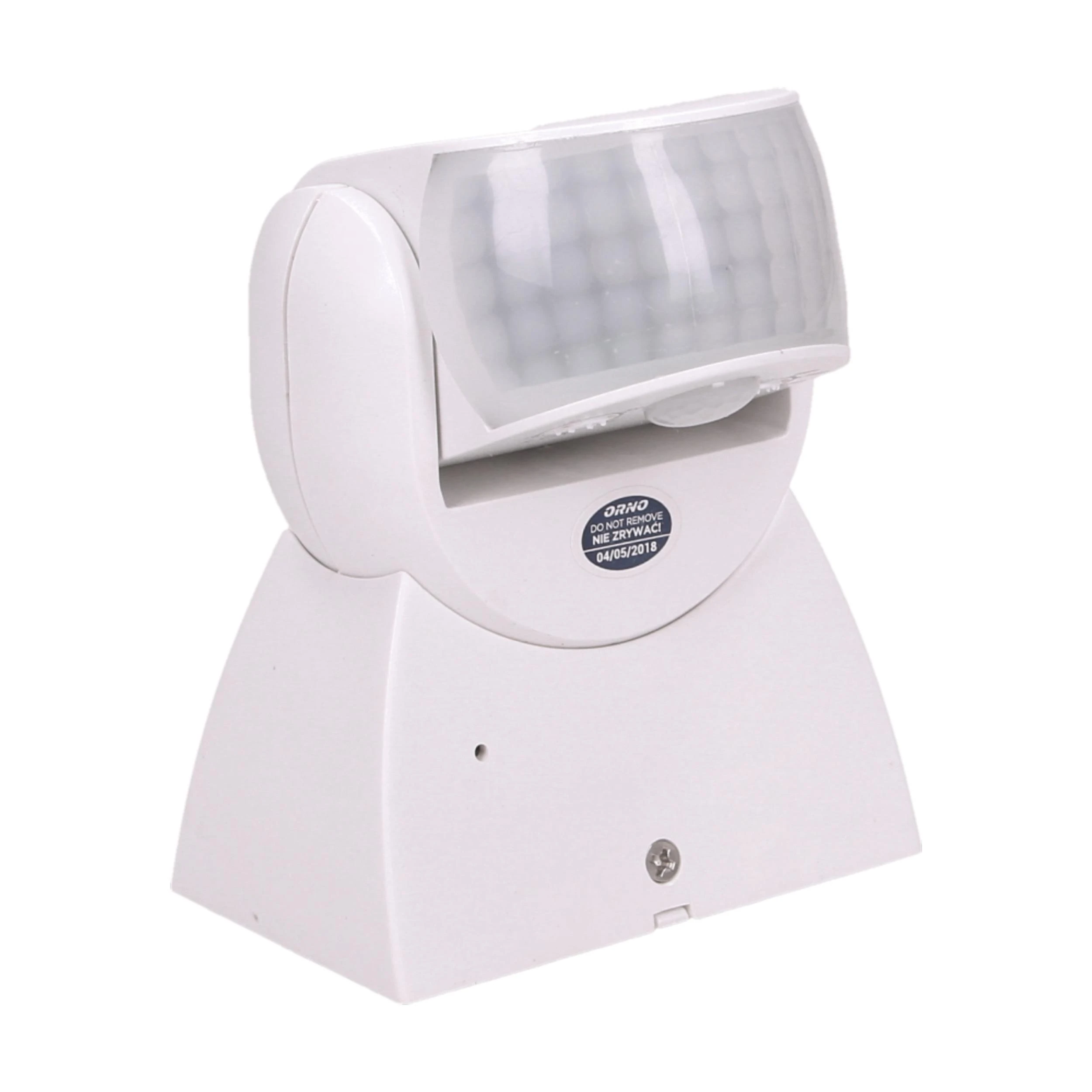 Orno Czujnik 360/180 laipsnių judesio jutiklis, 2 jutikliai, IP65, 1200 W, baltas