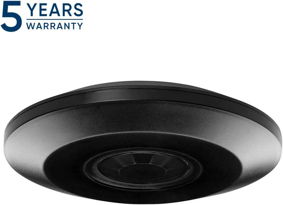 Orno Czujnik 360 laipsnių judesio jutiklis IP20, 2000 W, itin plokščias - 2,5 cm, juodas