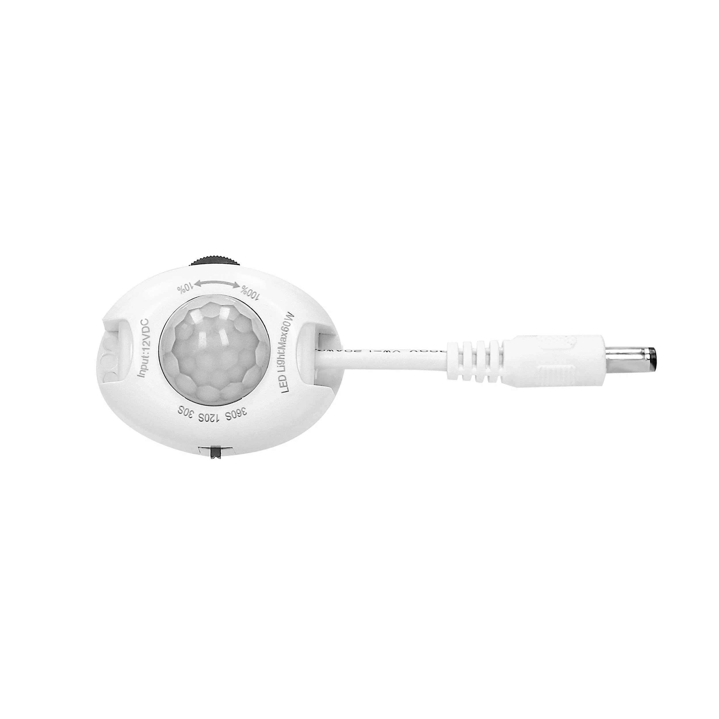 Orno Czujnik Judesio jutiklis LED juostai 120 laipsnių, 12V, maks. LED 60W, pritemdymo funkcija
