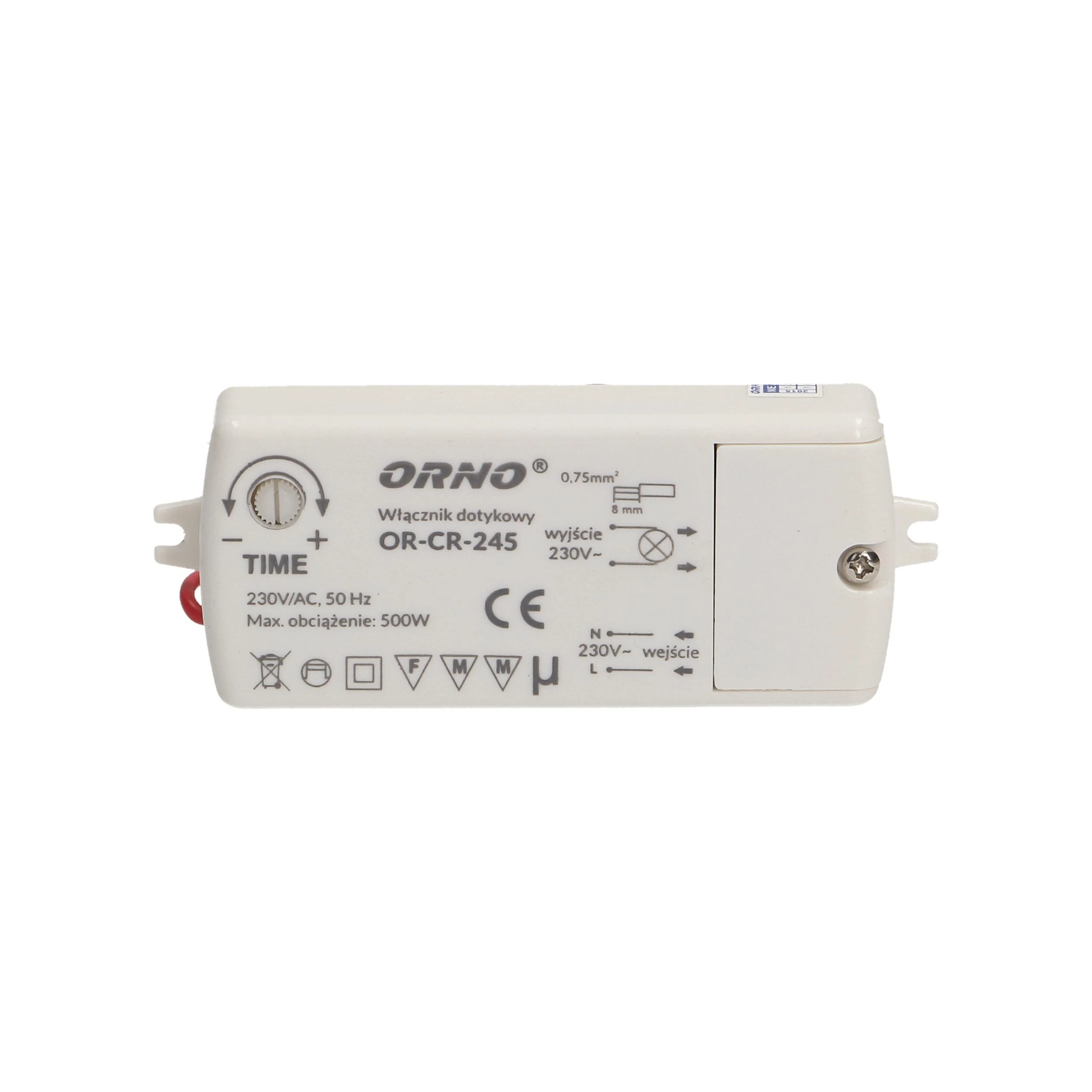 Orno Jutiklinis jungiklis, IP20, 500W
