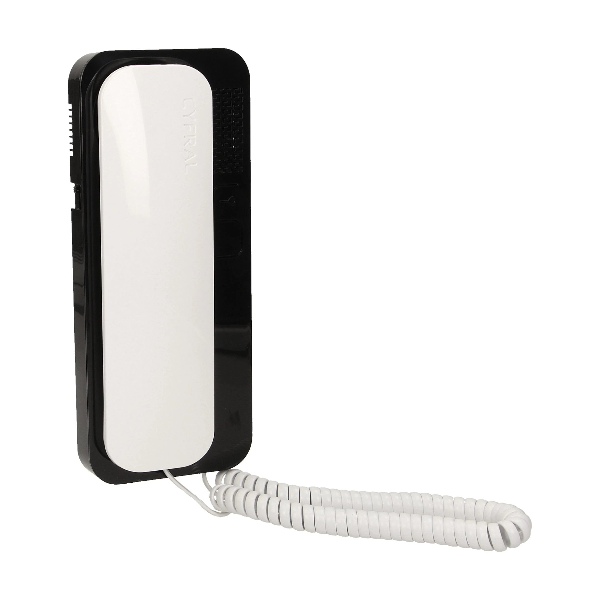 Orno Kelių kambarių uniphone, skirtas 4,5,6 laidų SMART 5P, CYFRAL instaliacijoms, balta ir juoda