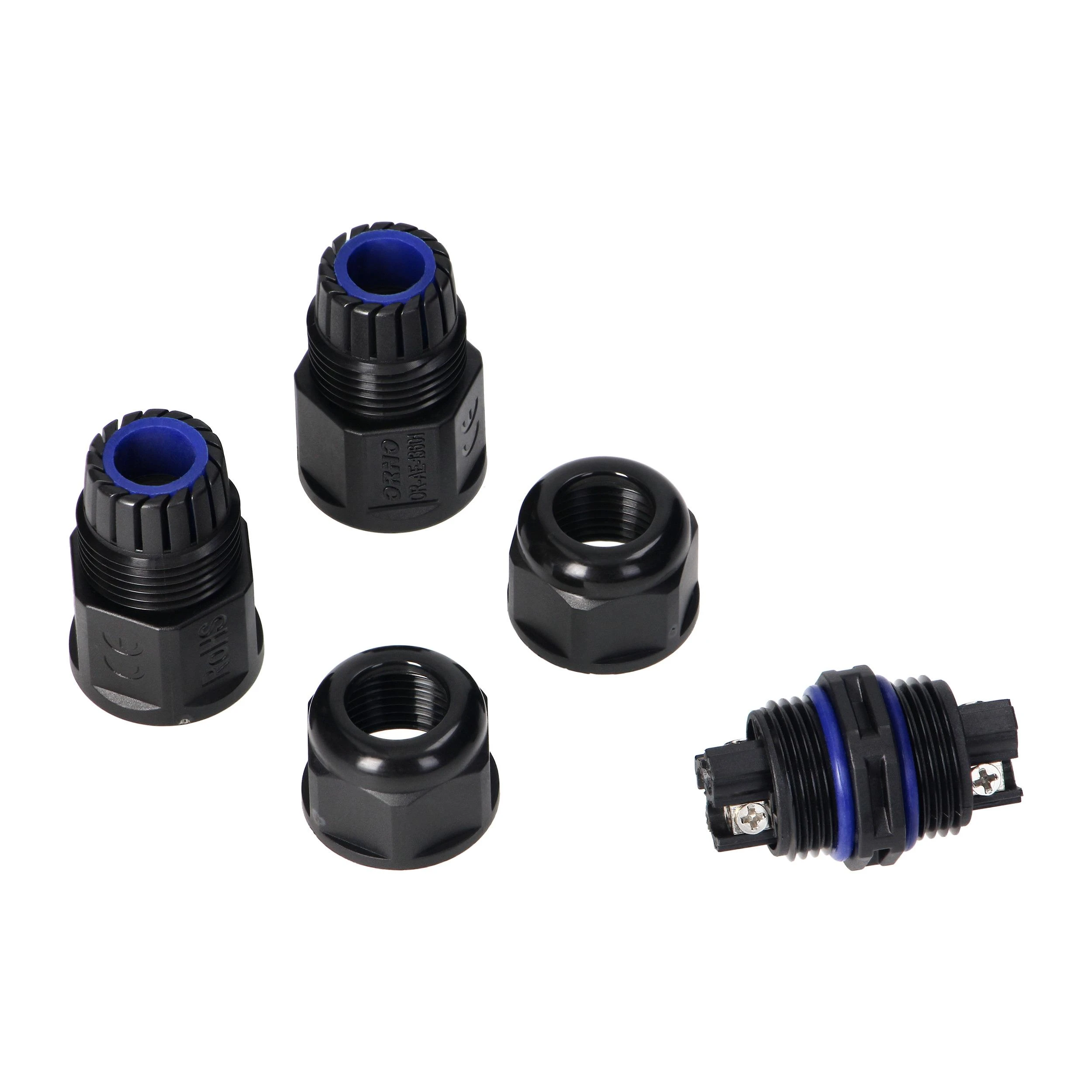 Orno Konektor Tiesus kabelio jungtis IP68, 3x4mm?, 450V/25A