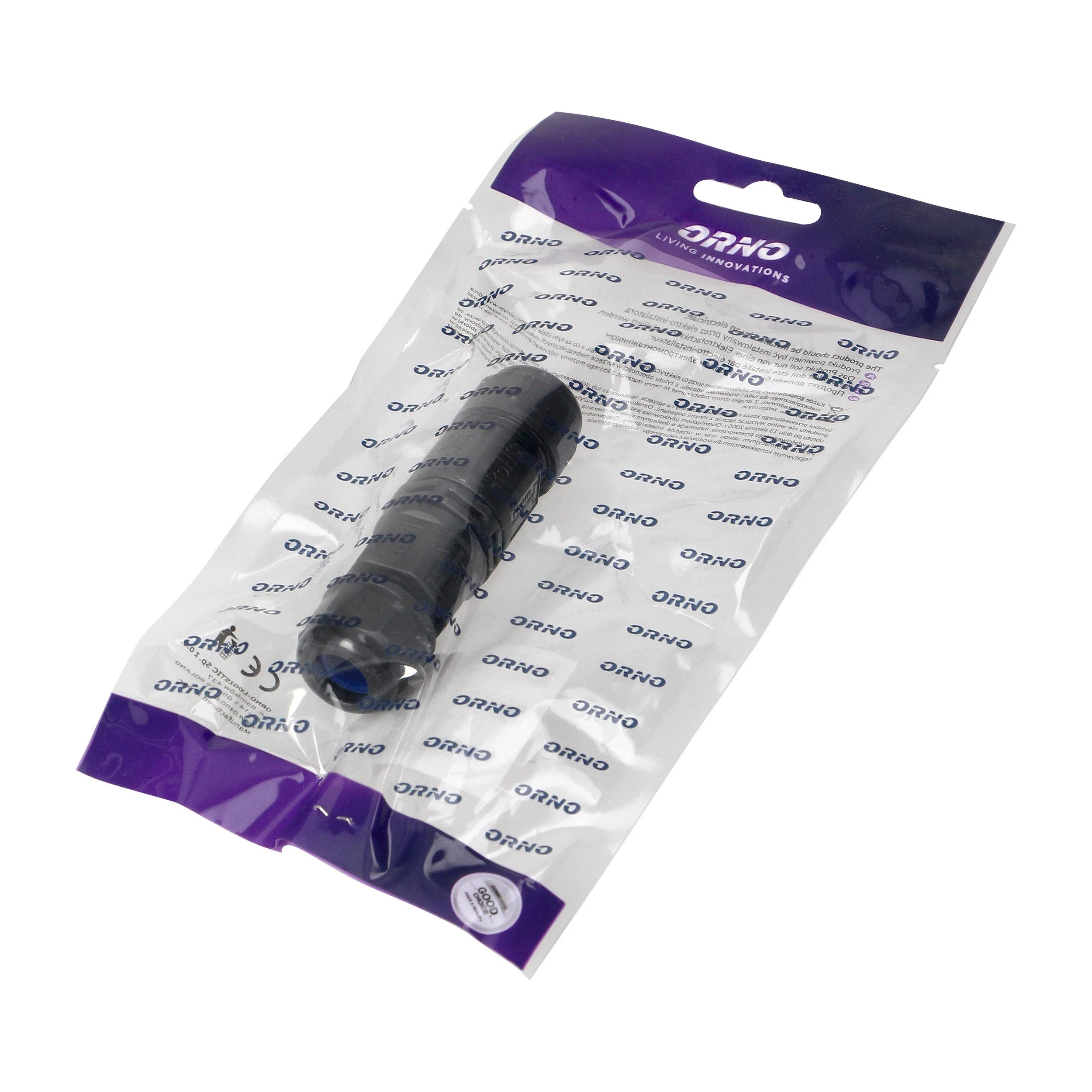 Orno Konektor Tiesus kabelio jungtis IP68, 3x4mm?, 450V/25A