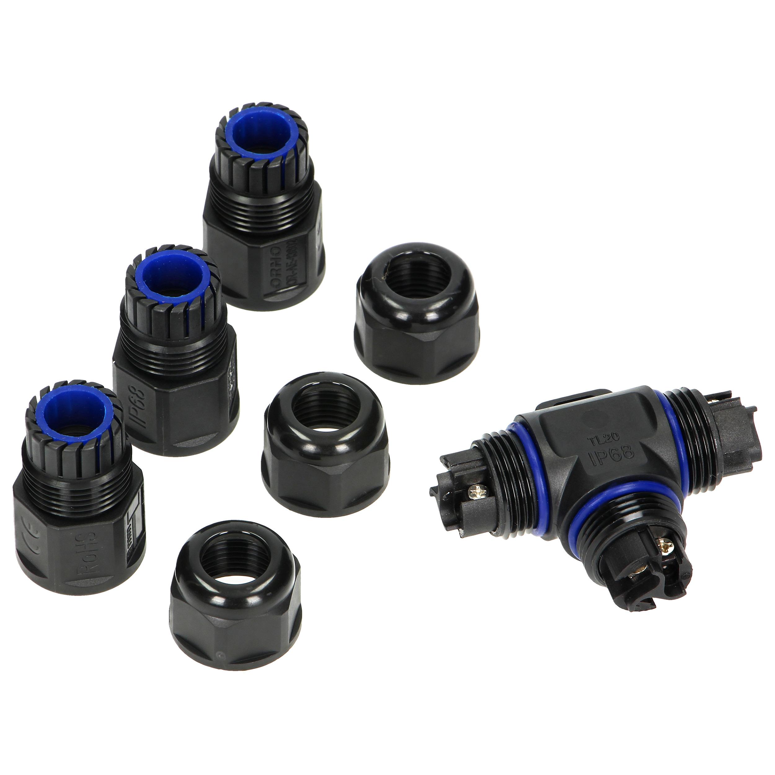 ORNO CABLE JUNGTIS T-TEE IP68, modelis - OR-AE-13602, žema