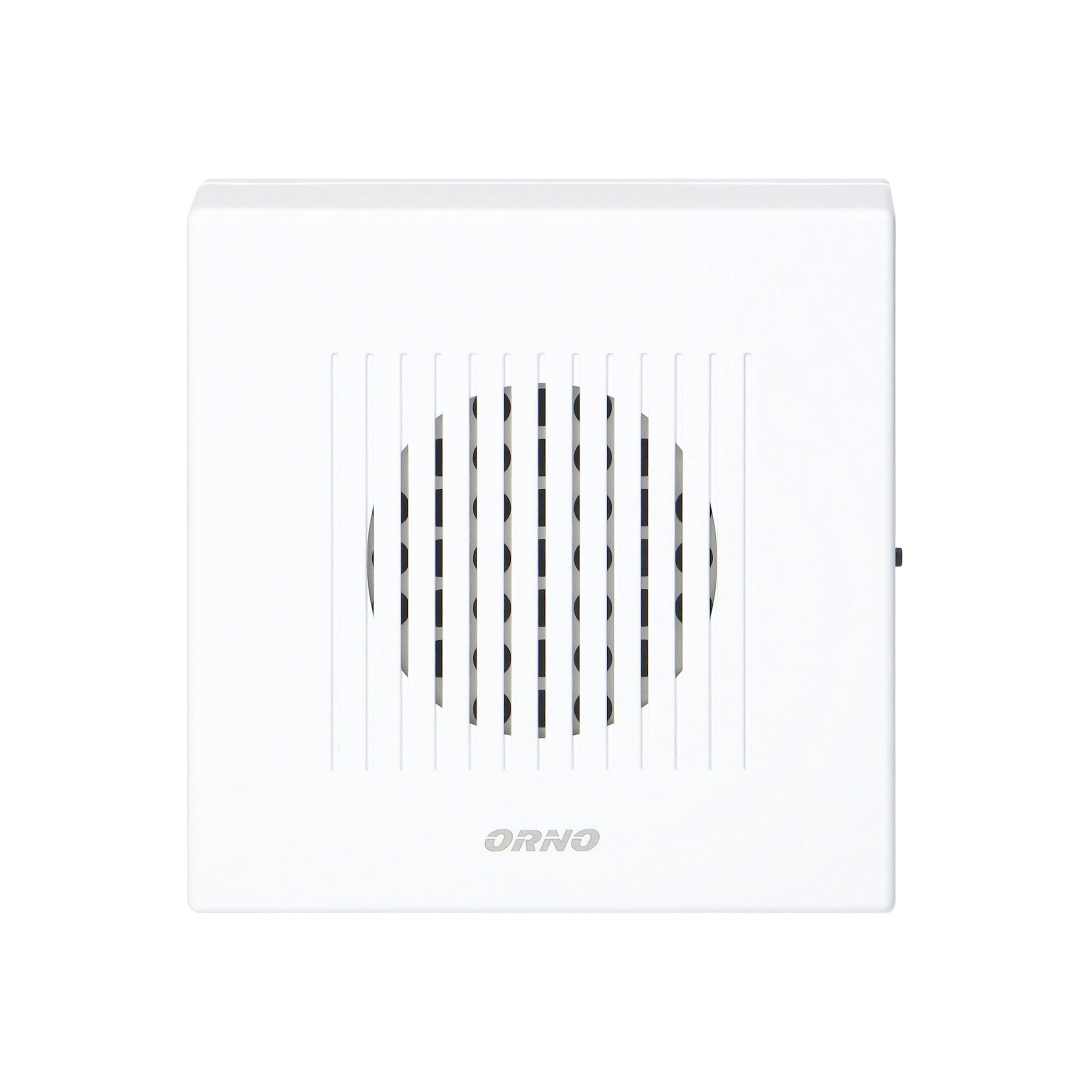 Orno Dzwonek Vientonis laidinis elektroninis durų skambutis RINGIL MINI AC, 230V, sniego baltumo