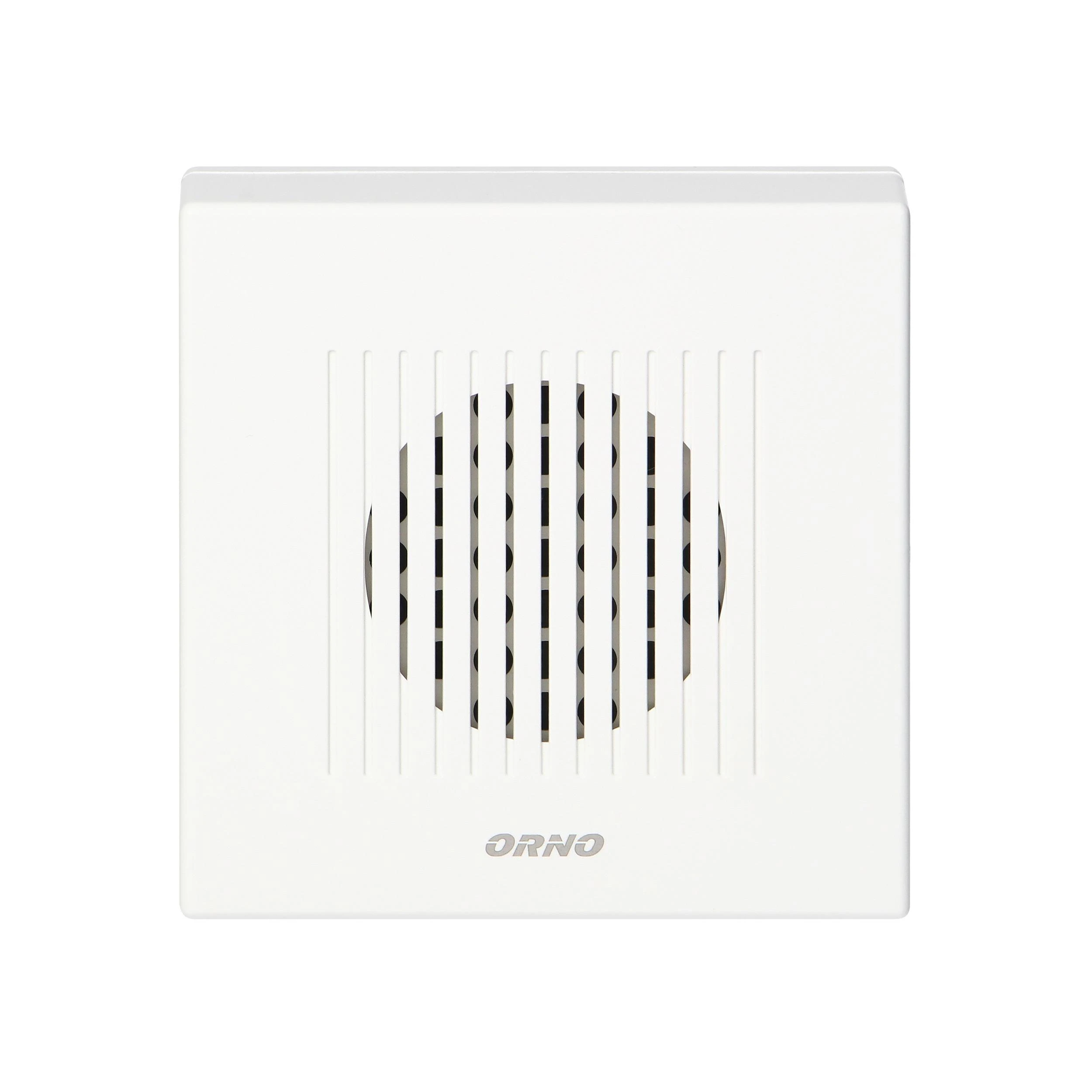 Orno Dzwonek Vieno tono laidinis elektroninis durų skambutis RINGIL MINI AC, 230V, baltas