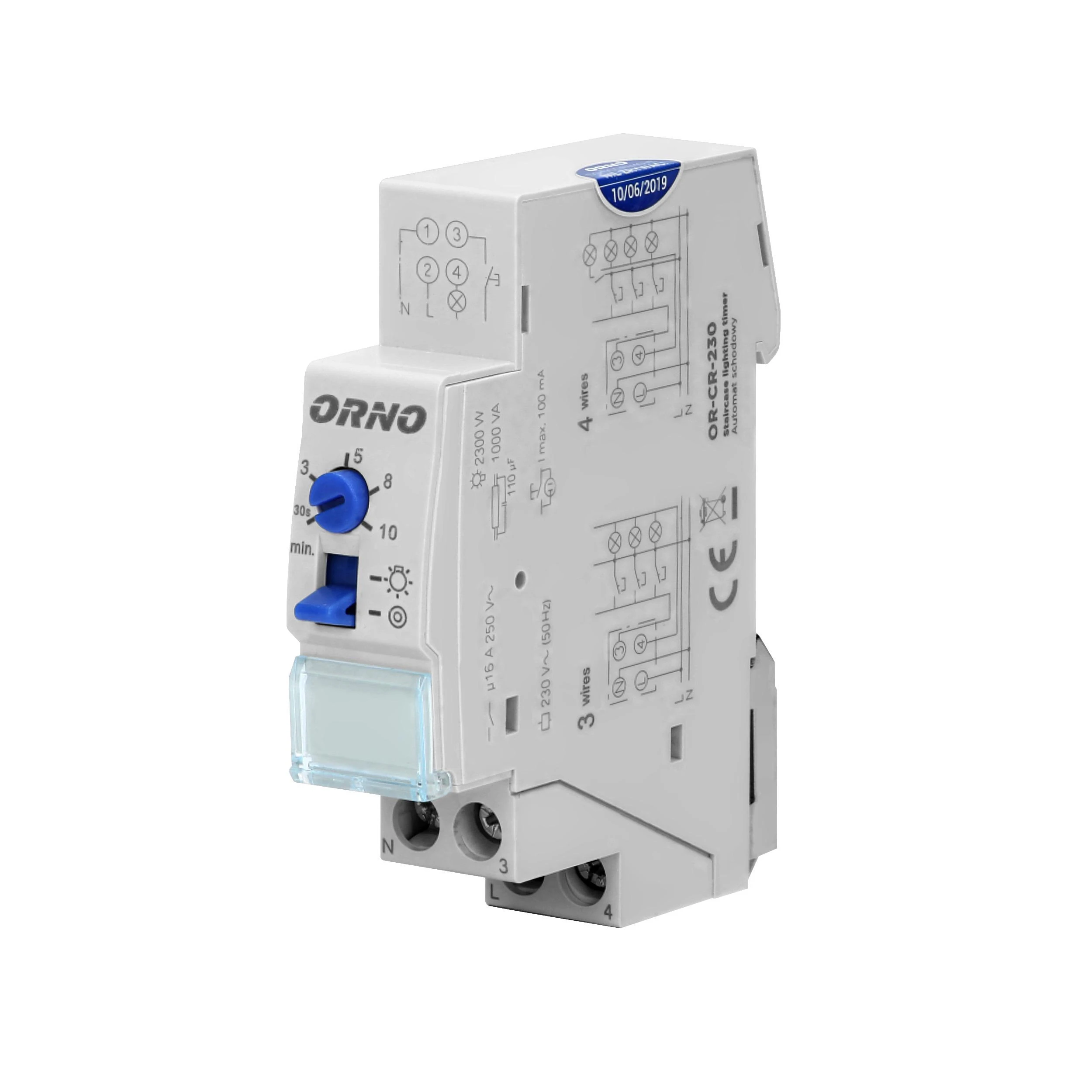 LAIKO RELĖS MODULIS OR-CR-230 ORNO