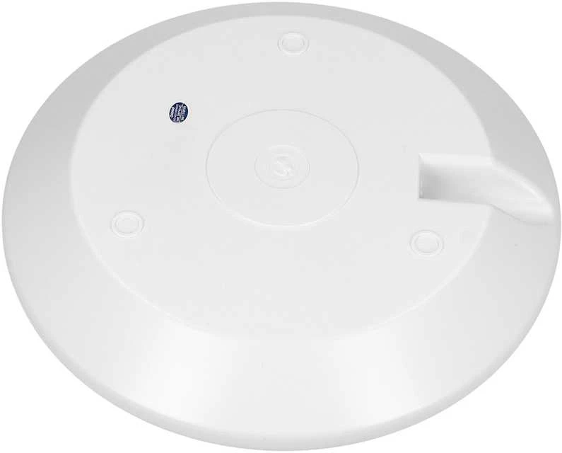 Orno LAPIS LED 12W, lubinis šviestuvas su mikrobangų judesio jutikliu, 800lm, IP65, 4000K, IK10, matinis polikarbonatas, baltas