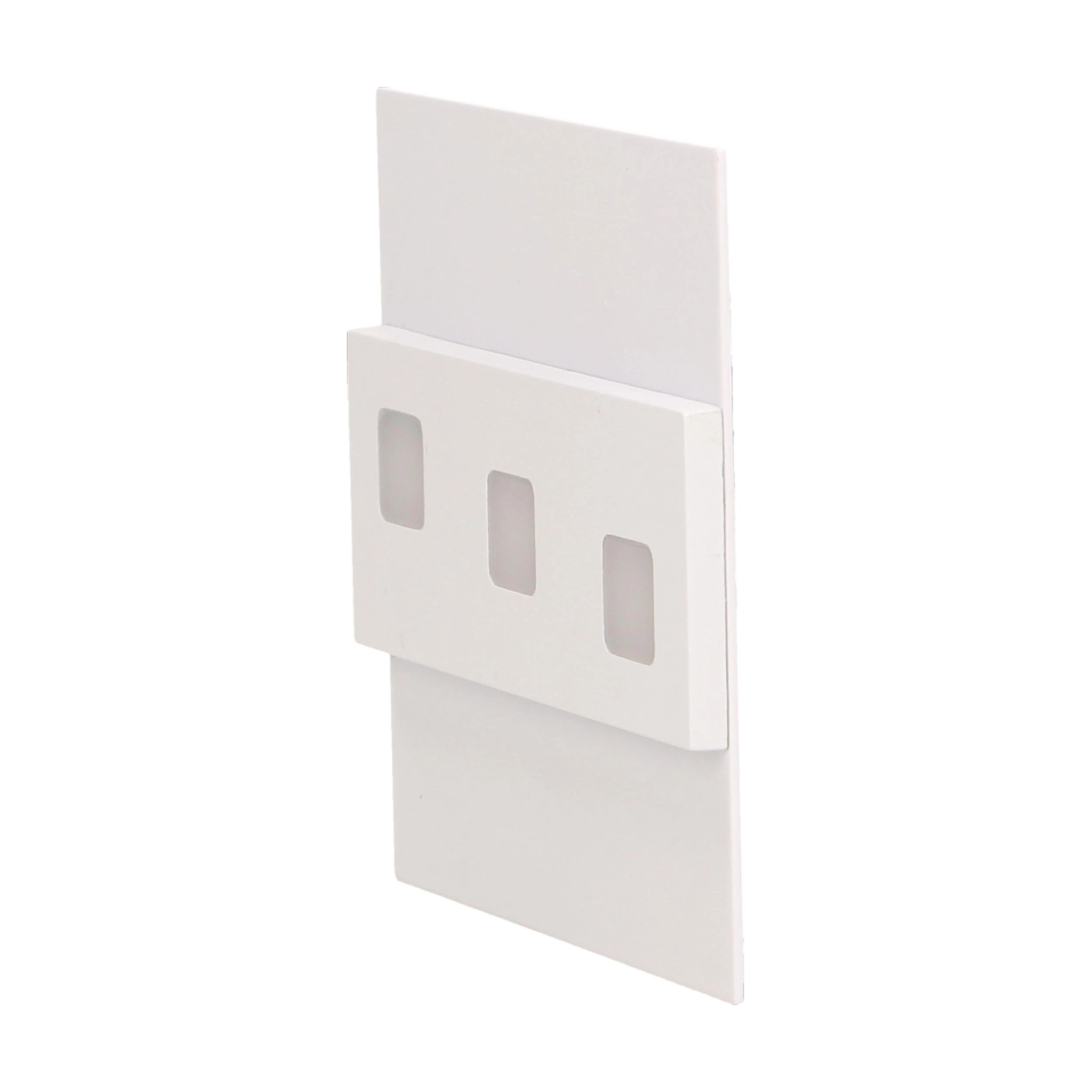 Orno LEPUS LED 1.2W, paviršinis laiptų šviestuvas, 12V DC, 100lm, 3000K, baltas