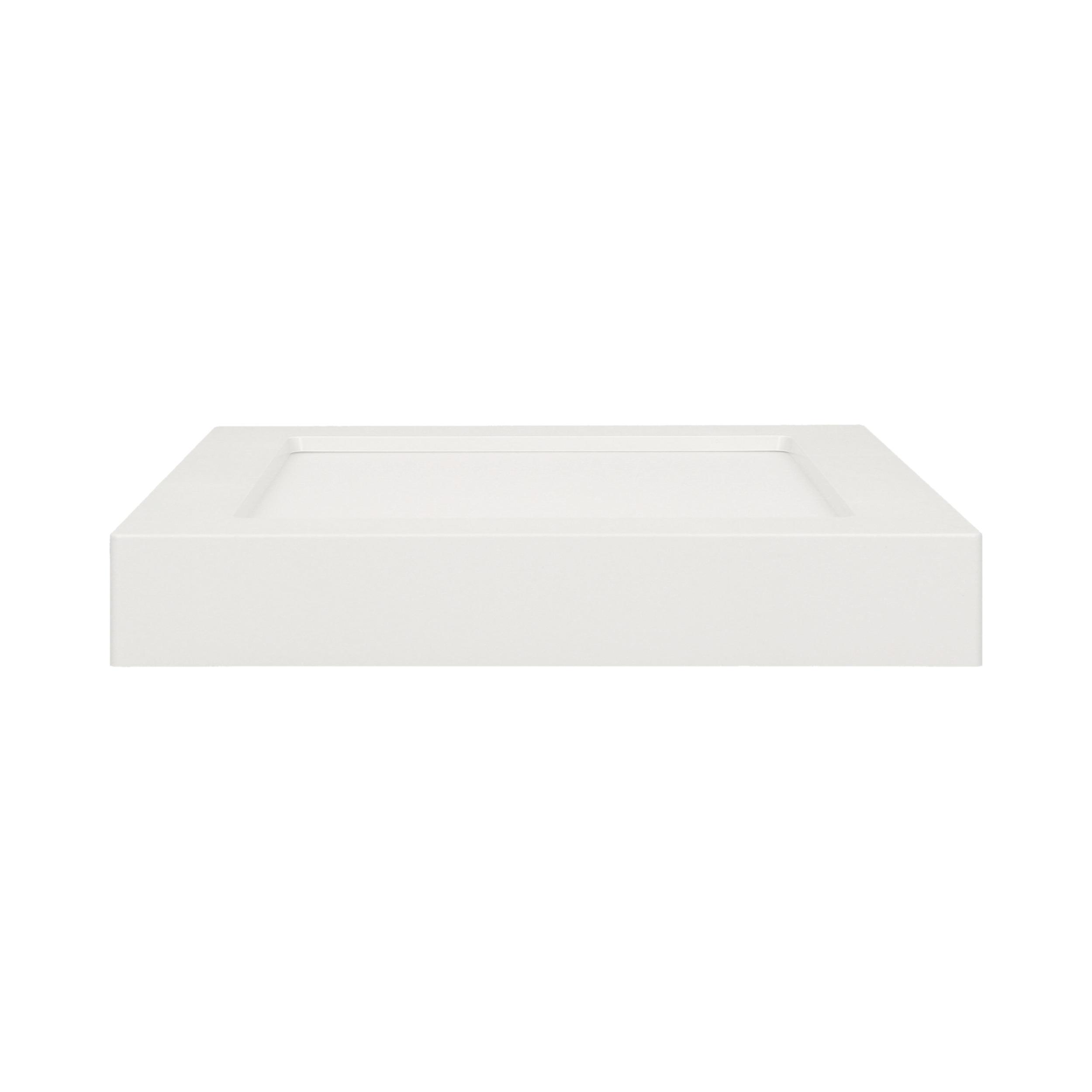 Lubinis šviestuvas Orno LETI LED 24W, oprawa downlight, natynkowa, kwadratowa, 2000lm, 4000K, balta, įmontuotas maitinimo šaltinis LED