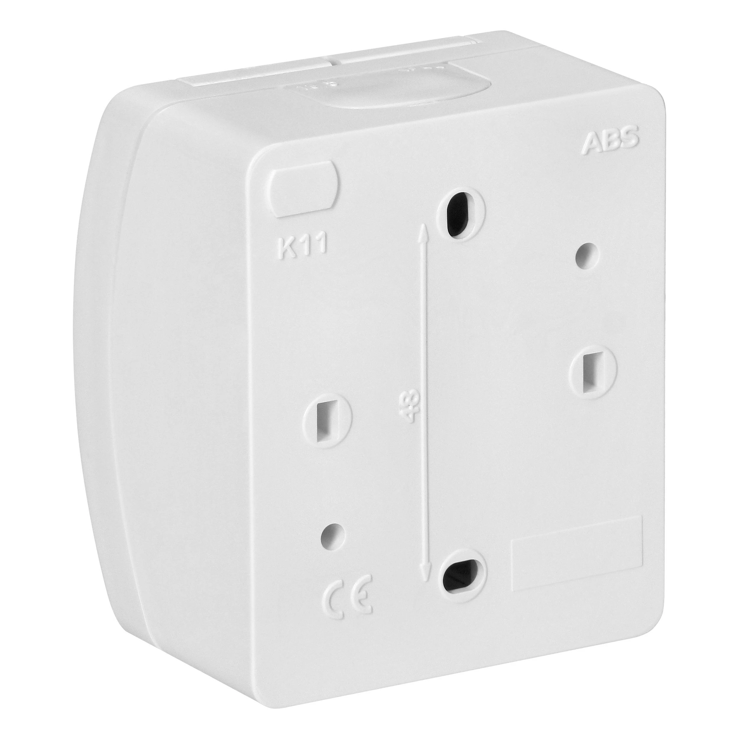 Orno Lizdas Lizdas 2P+Z AQUATIC, IP44, baltas