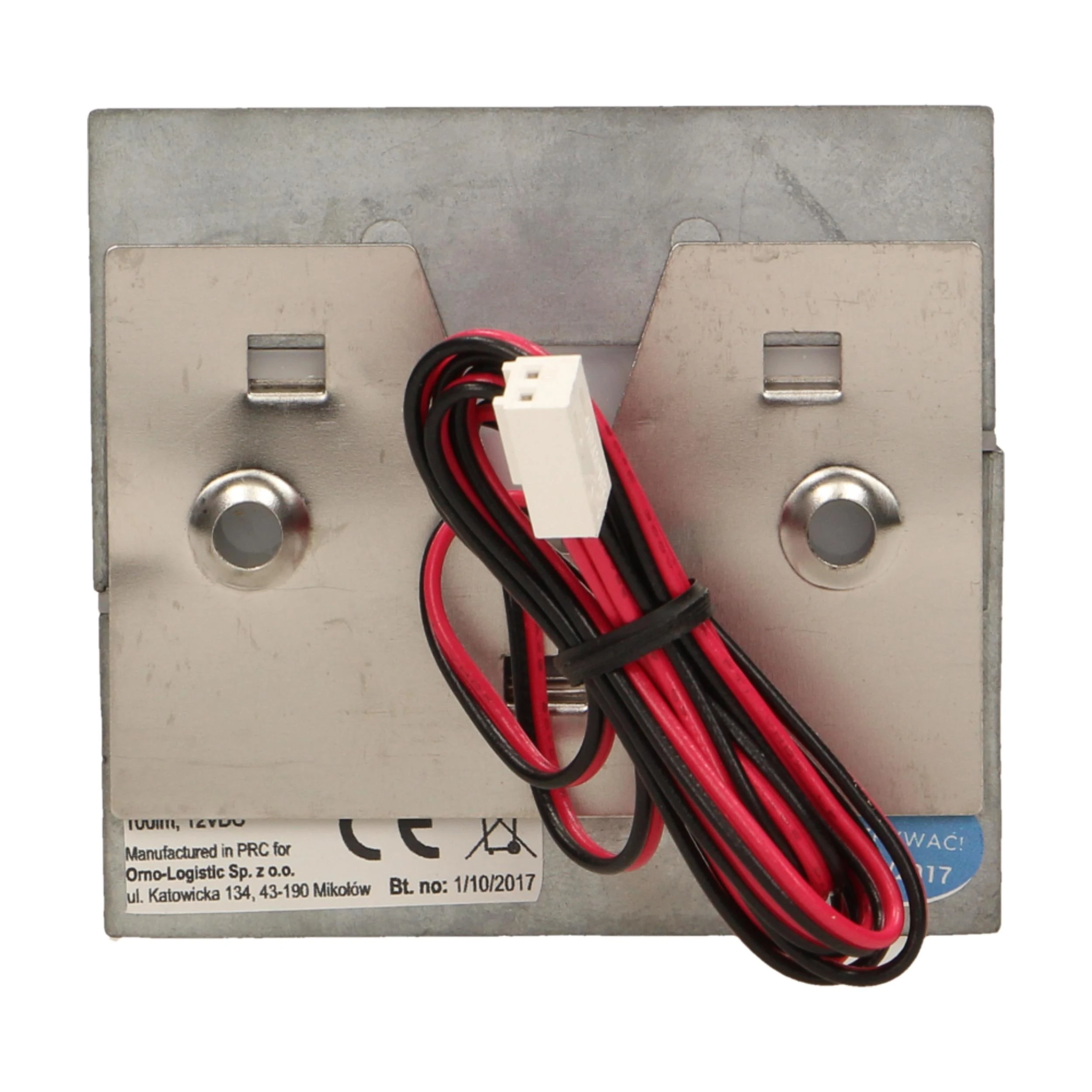 Orno LYNX LED 1.2W, paviršinis laiptinės šviestuvas, 12V DC, 100lm, 3000K, grafito spalvos