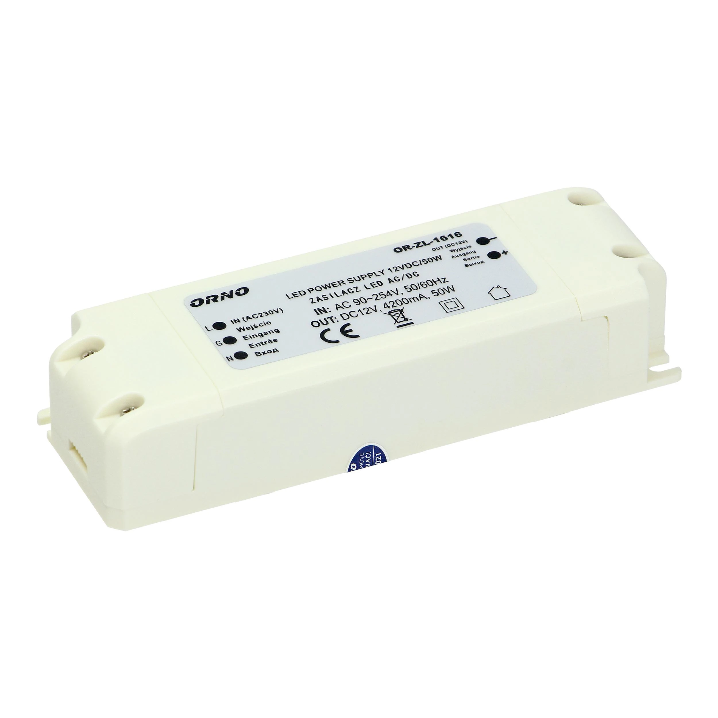 Orno Maitinimas LED 12VDC 50W, IP20