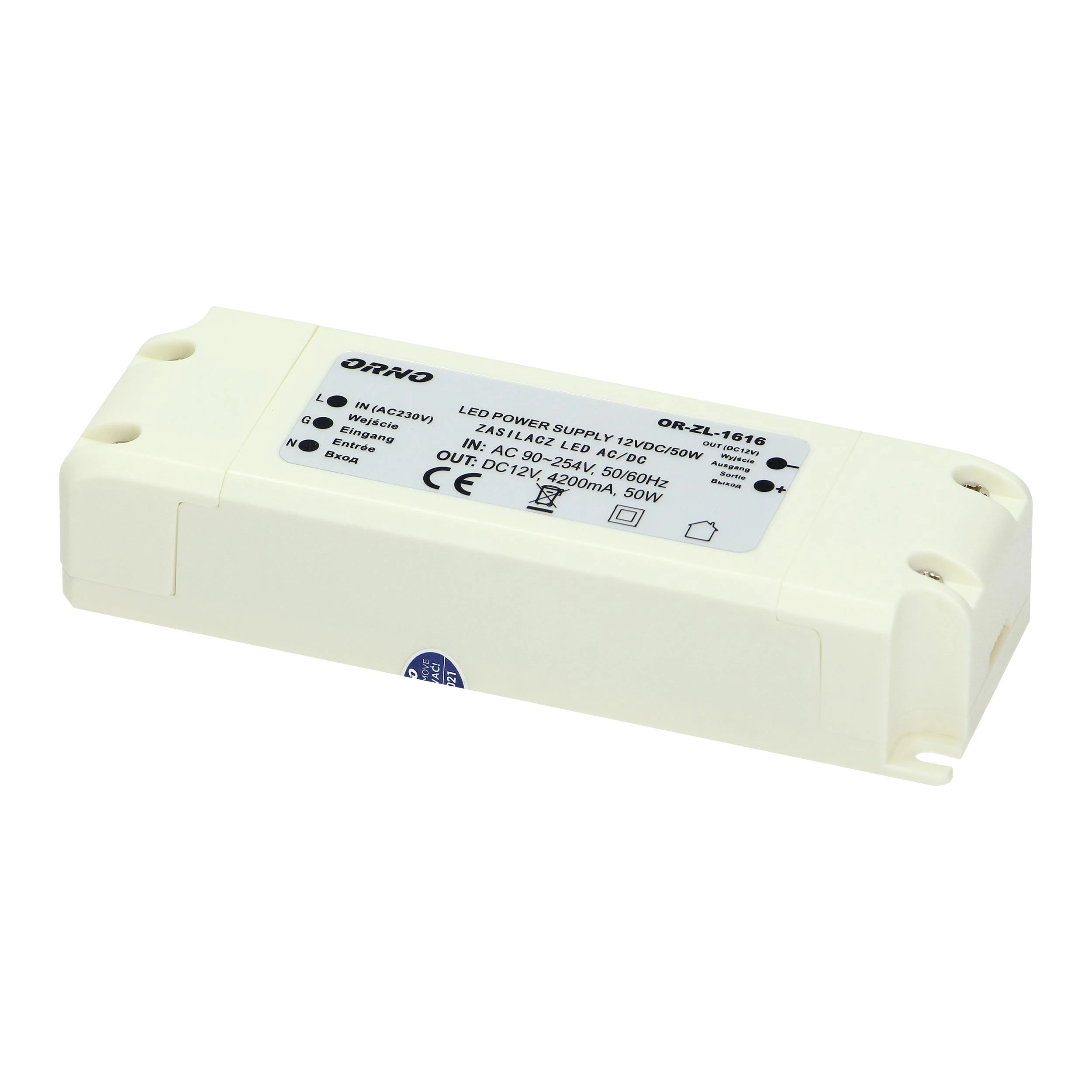 Orno Maitinimas LED 12VDC 50W, IP20