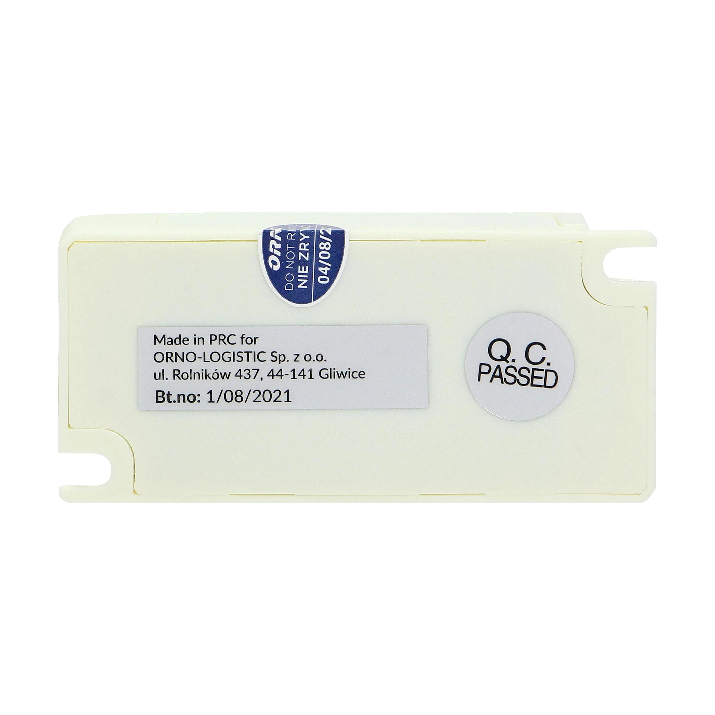 Orno Maitinimo šaltinis LED maitinimo šaltinis 12VDC 6W, IP20