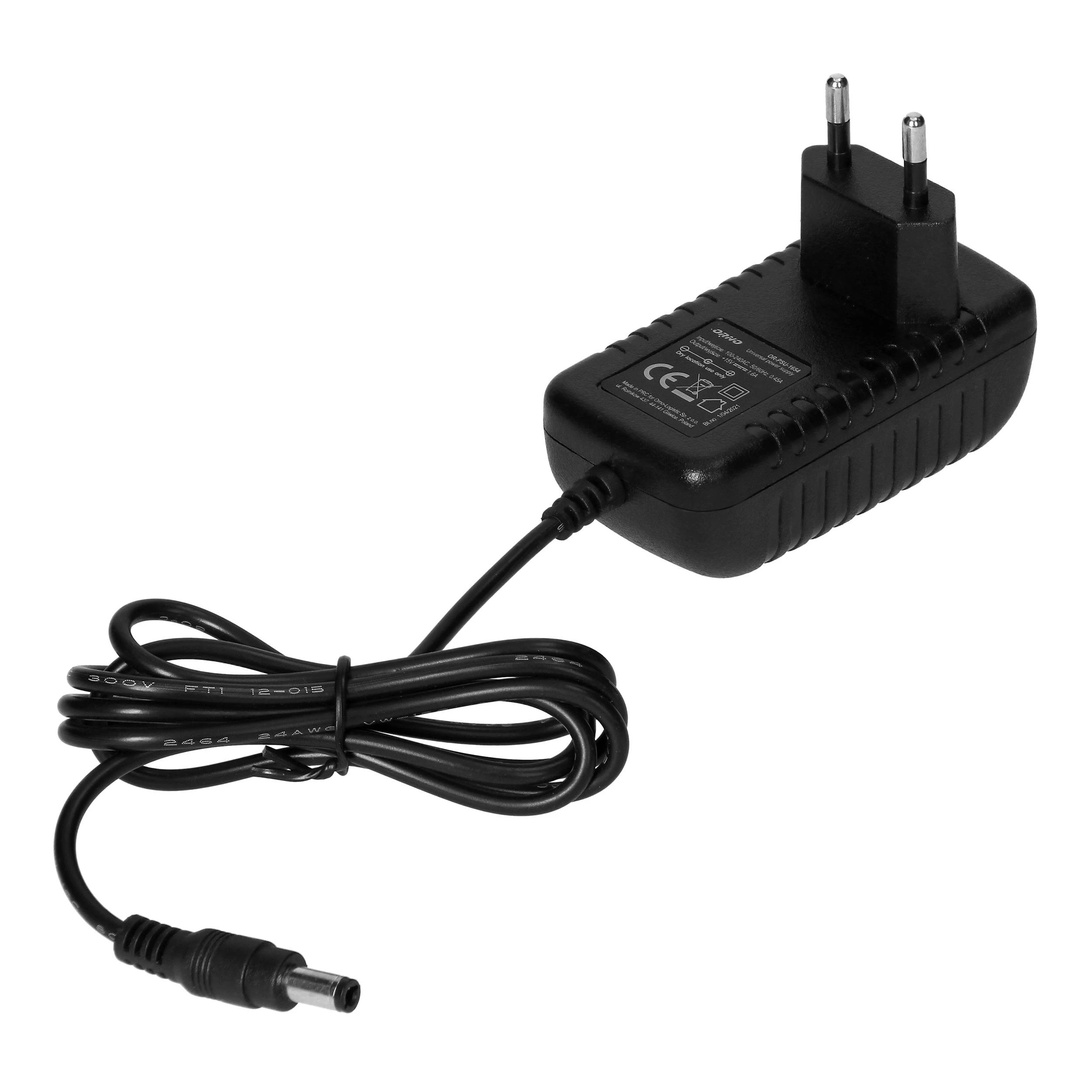 Orno Modulinis maitinimo šaltinis 15V DC 1,6A su 5,5mm x 2,5mm jungtimi