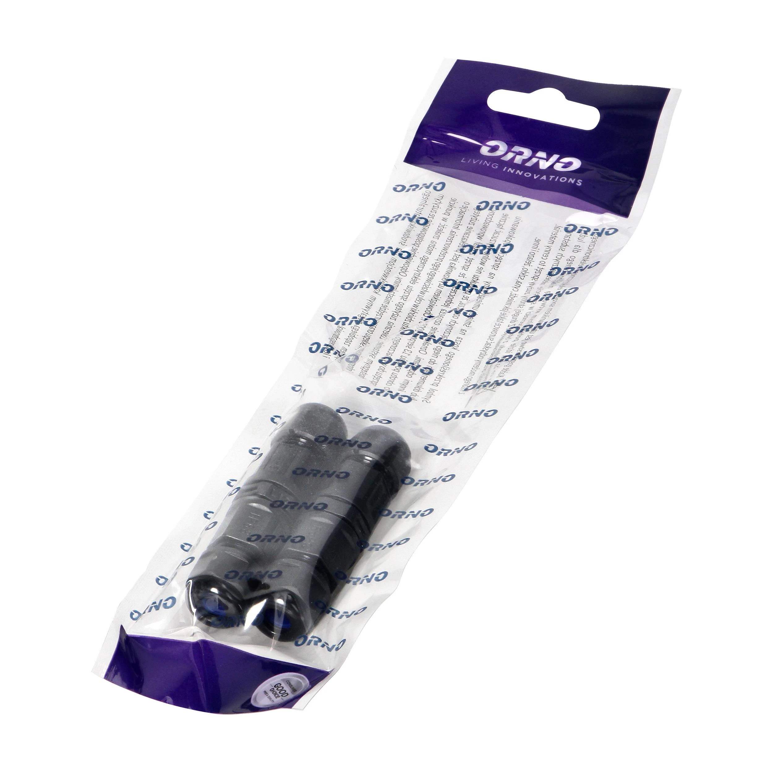 Orno MICRO tiesus kabelio jungtis, IP68, 2x1.0mm2, 450V/10A, 2 vnt.