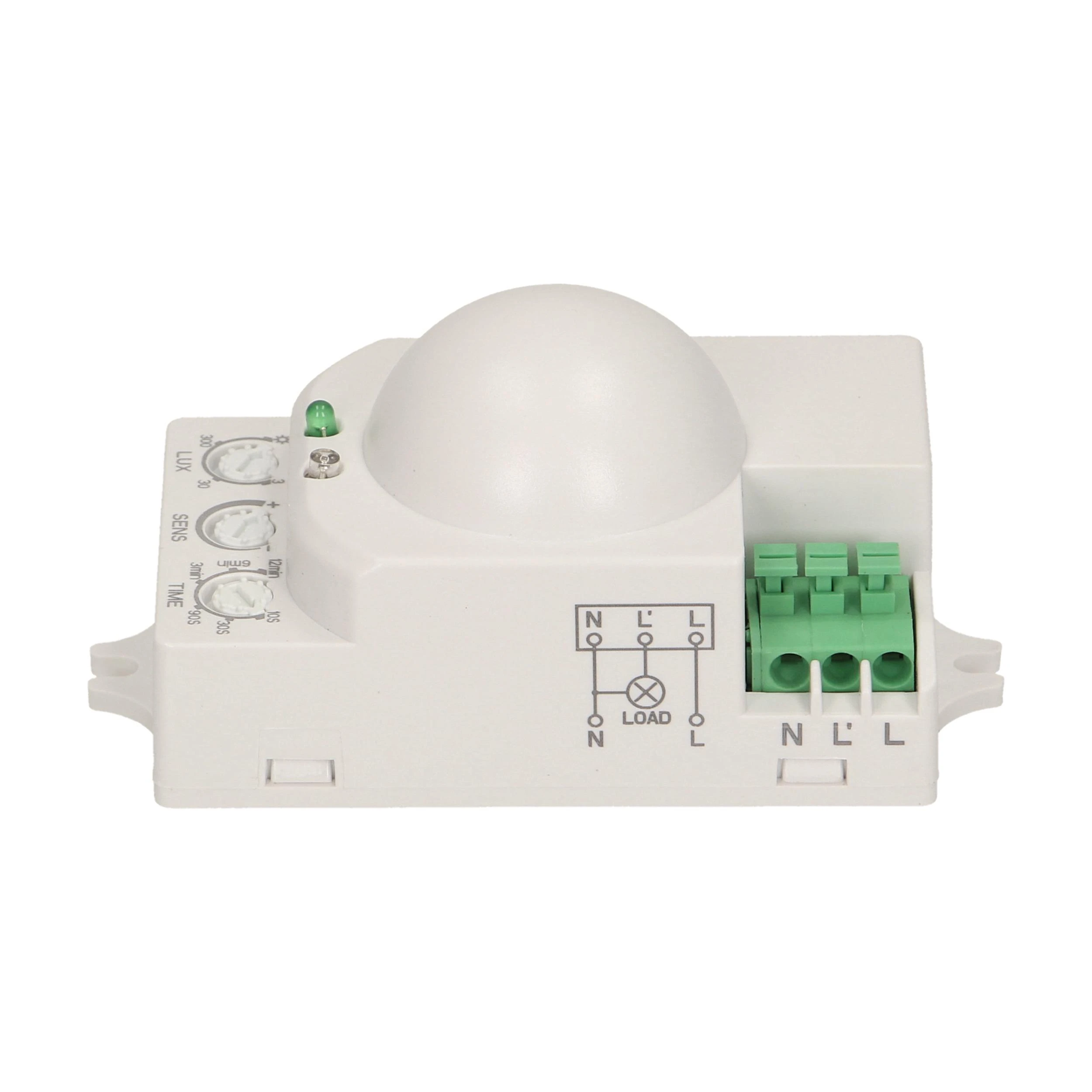 Orno Judesio jutiklis mikrofalowy 5.8GHz 1200W 360° 3-2000lx baltas (OR-CR-208)