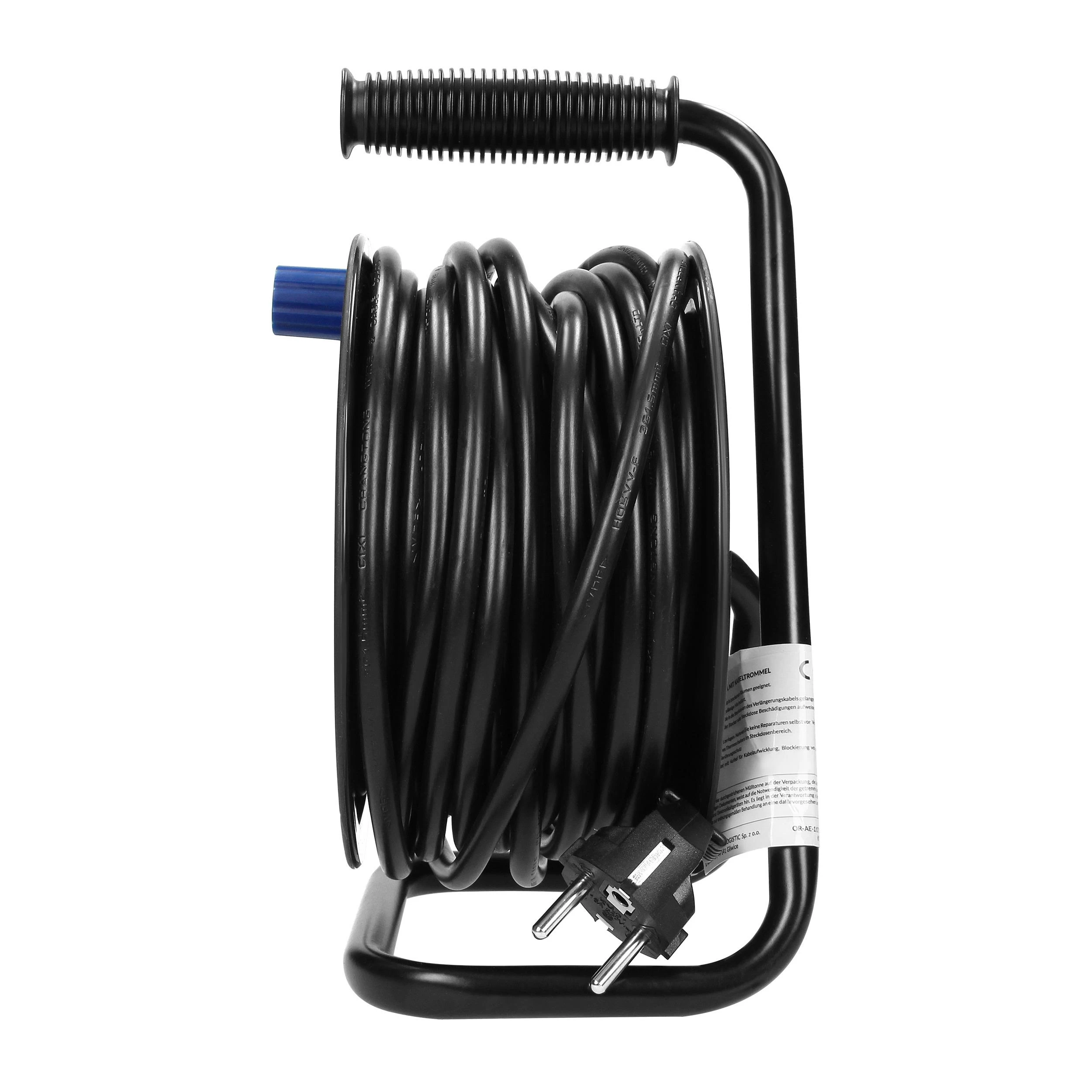 Orno MINI ilgintuvas 4 lizdai 2P+Z 15 m OR-AE-1339/G(GS) schuko pilka