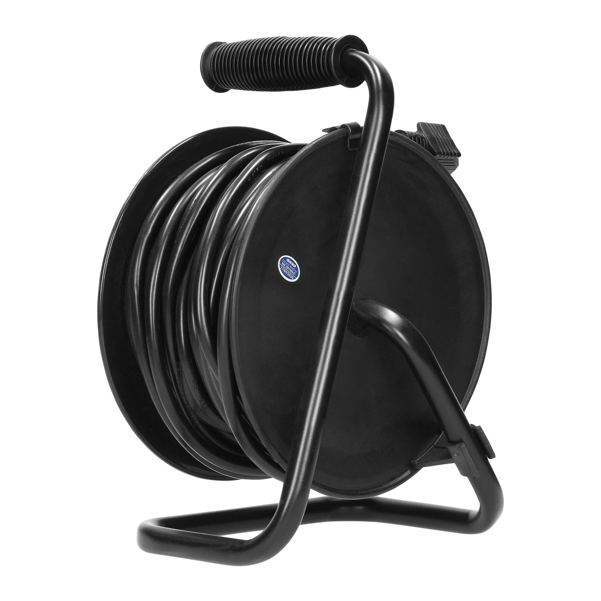 Orno MINI ilgintuvas 4 lizdai 2P+Z 15 m OR-AE-1339/G(GS) schuko pilka