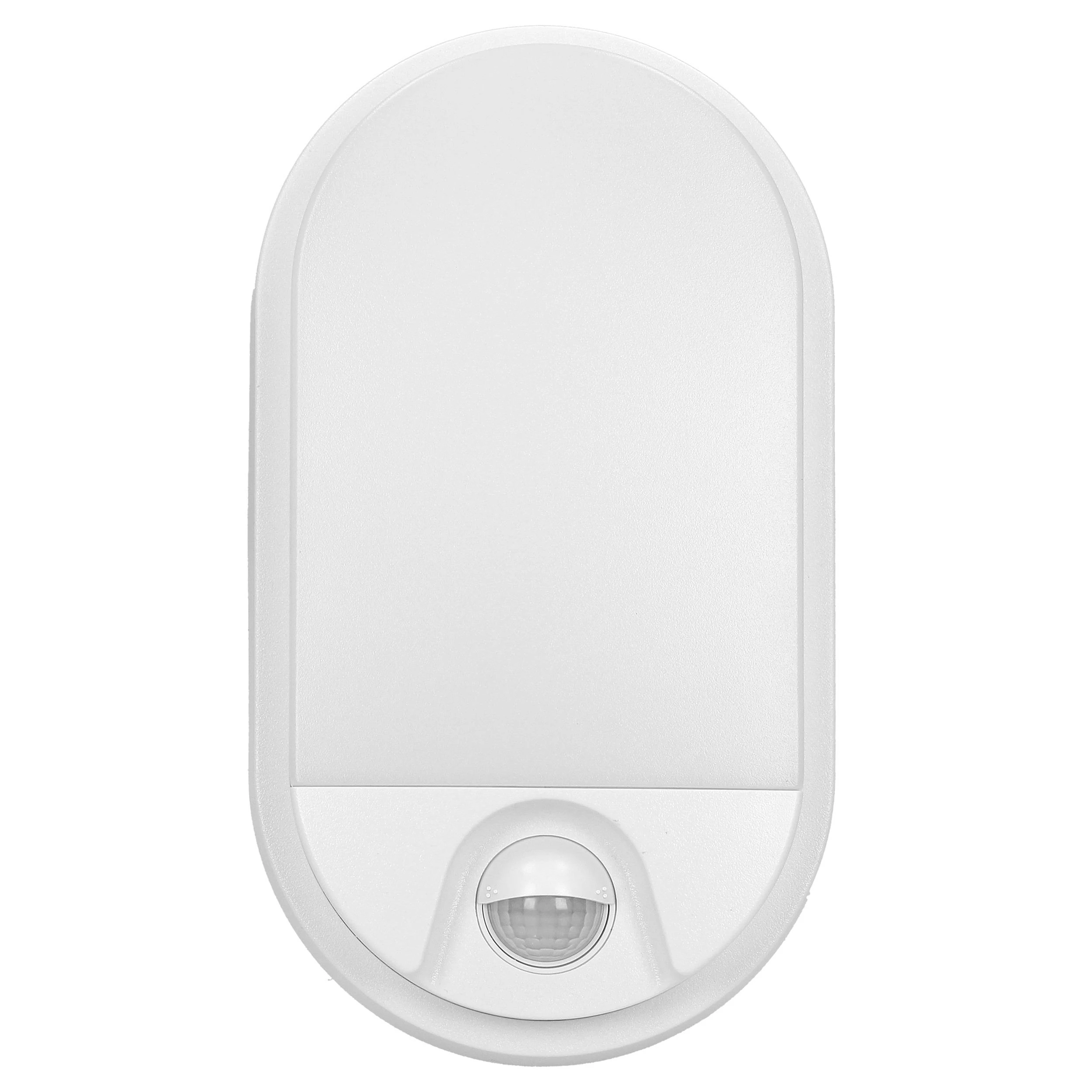 Sieninis šviestuvas Orno NEFRYT LED 15W, sodo šviestuvas su judesio jutikliu, 1100lm, IP54, 4000K, baltas