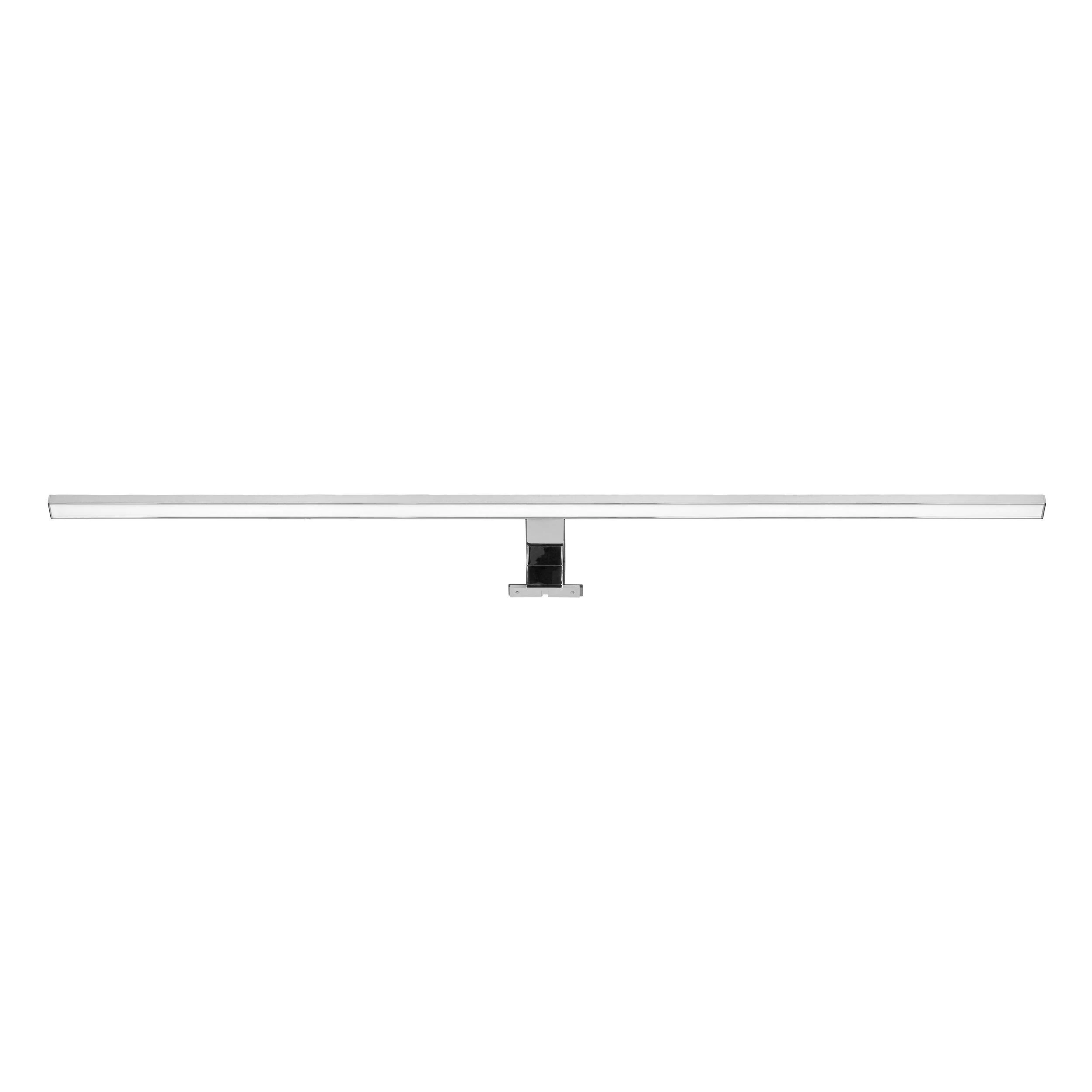 Lubinis šviestuvas Orno NORTES LED 18W, veidrodinė lempa, 1600lm, 4000K, ilgis 100 cm, aliuminis