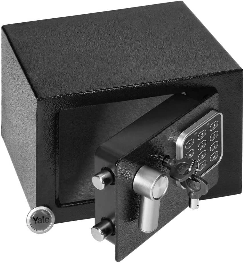 Yale YSV/170/DB2 Laisvai stovintis Seifas 3,8 l Plieninis Juodas