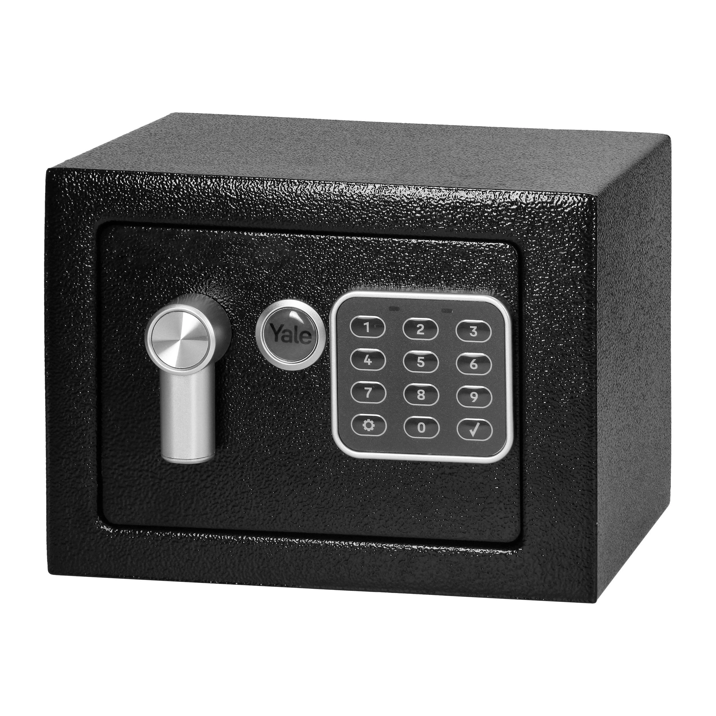 Yale YSV/170/DB2 Laisvai stovintis Seifas 3,8 l Plieninis Juodas