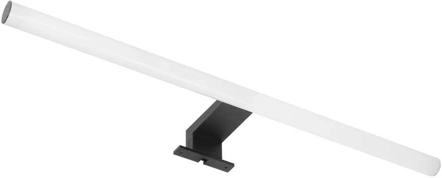 Sieninis šviestuvas Orno PEEGEL LED 9W, veidrodinis šviestuvas, 810lm, 4000K, ilgis 60 cm, plastikas + akrilas, juodas