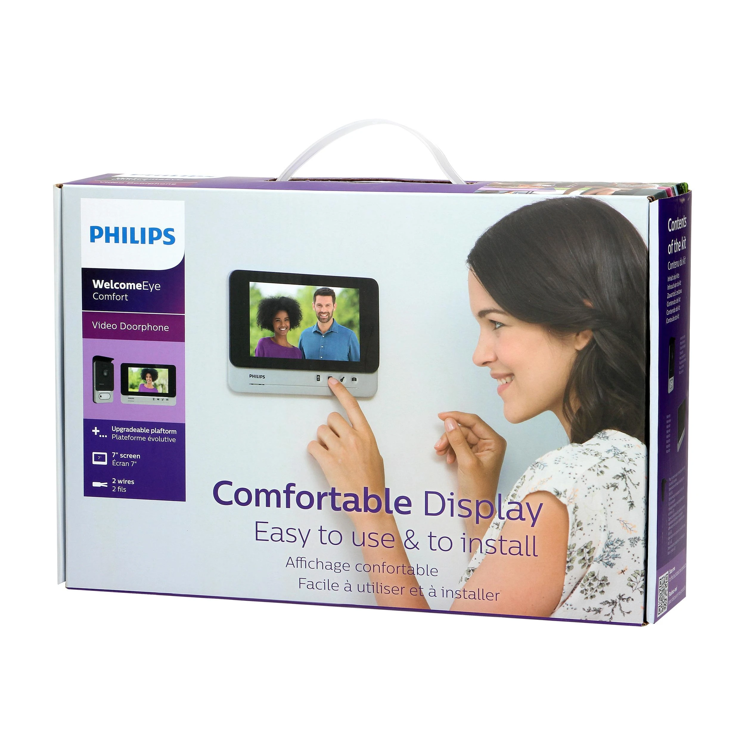 Orno „Philips WelcomeEye Comfort“ vaizdo domofono rinkinys