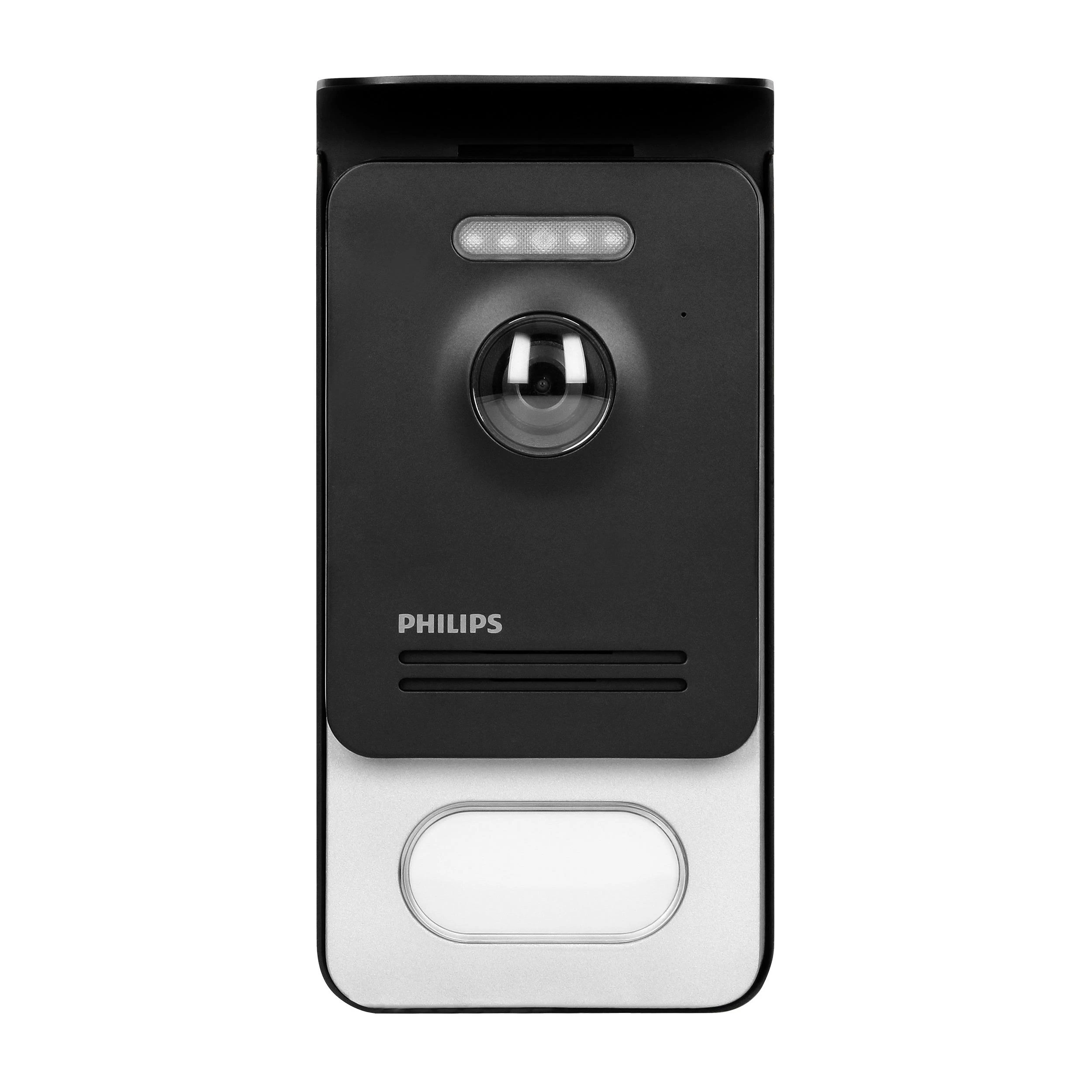 Orno „Philips WelcomeEye Compact“, vaizdo domofono rinkinys, laisvų rankų įranga, spalvotas, 4,3 colio LCD ekranas, OSD meniu, vartų valdymas