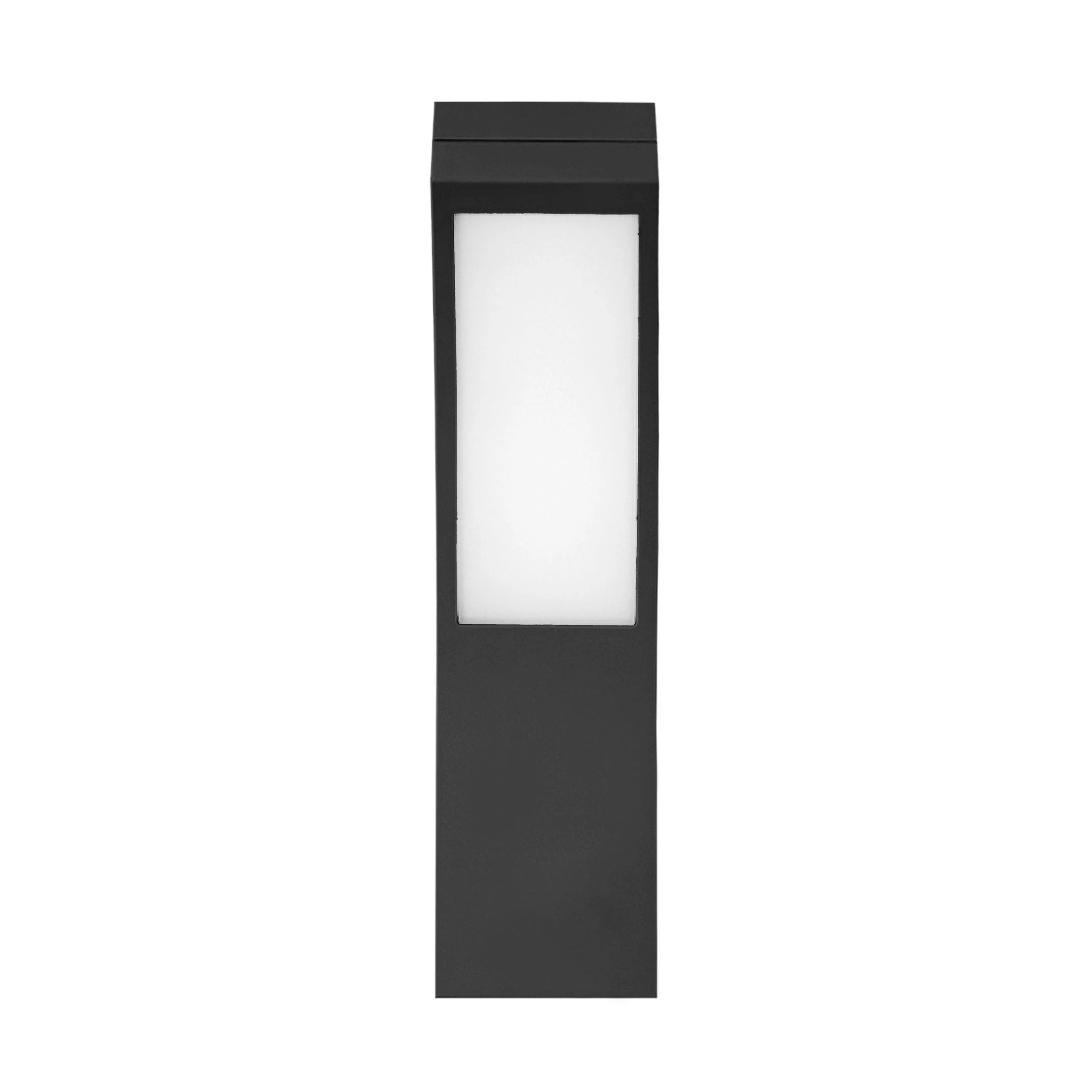 Sieninis šviestuvas Orno Piryt PYRYT LED 10W, sodo šviestuvas 800lm, IP54, 4000K, juodas