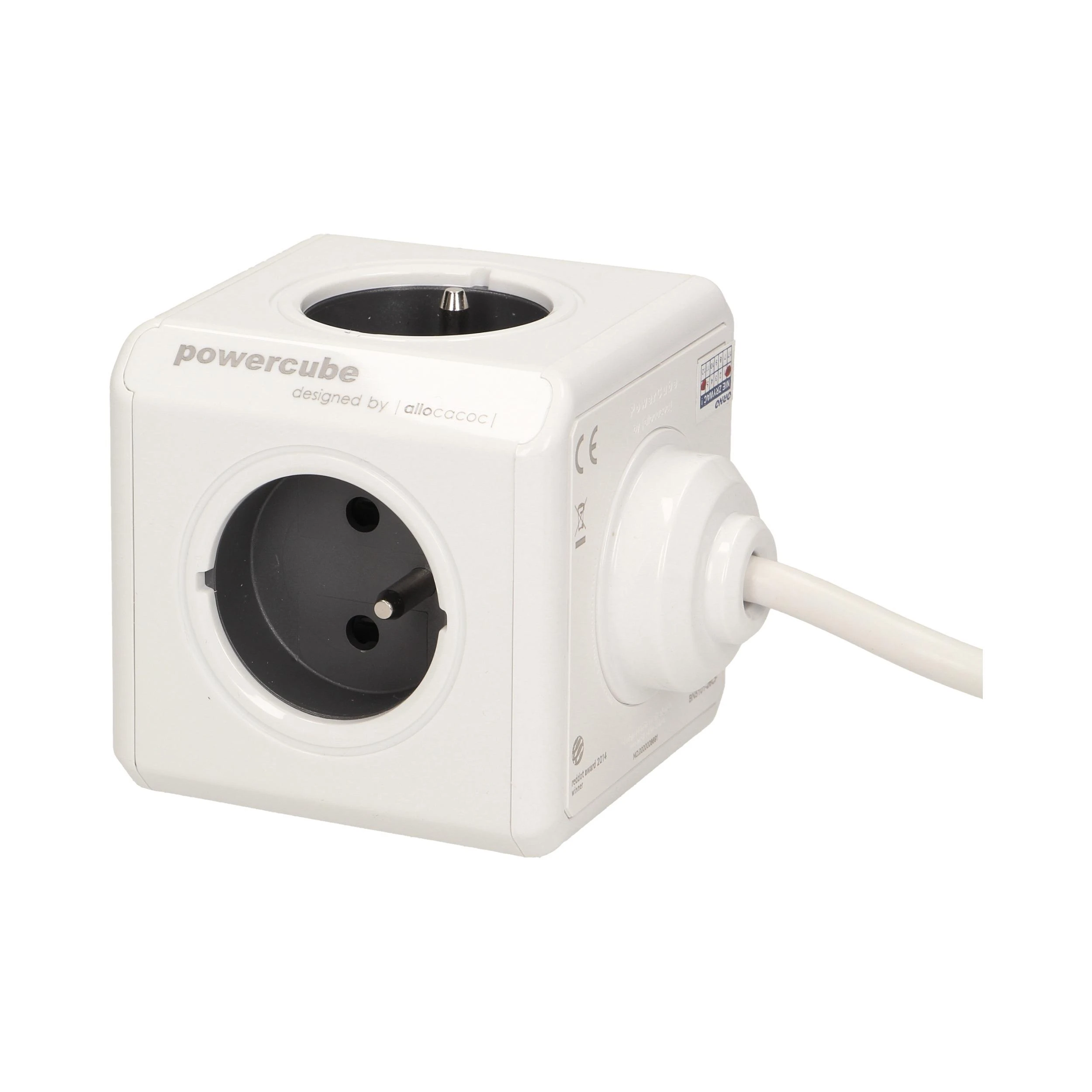 Orno Allocacoc PowerCube Extended USB E(FR) – 3m – 3 m – 4 kintamosios srovės lizdas (-ai) – E tipas – CE – KEMA – RoHS – 16 A – 230 V
