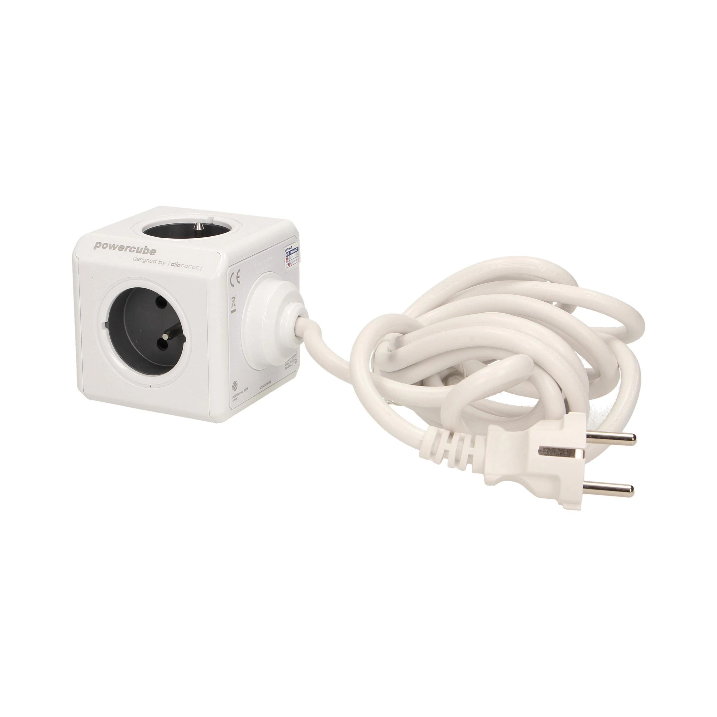 Orno Allocacoc PowerCube Extended USB E(FR) – 3m – 3 m – 4 kintamosios srovės lizdas (-ai) – E tipas – CE – KEMA – RoHS – 16 A – 230 V