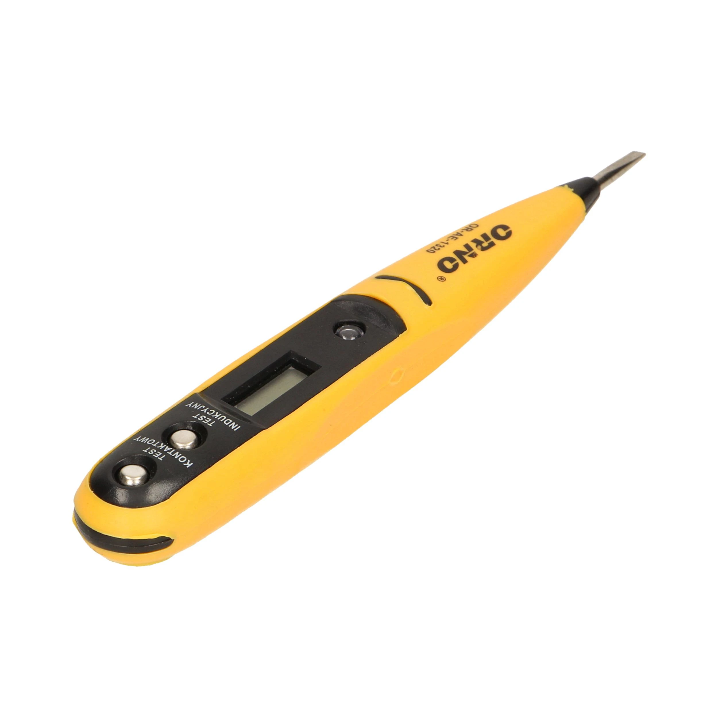 Próbnik LCD bekontaktis įtampos testeris, 12-250V