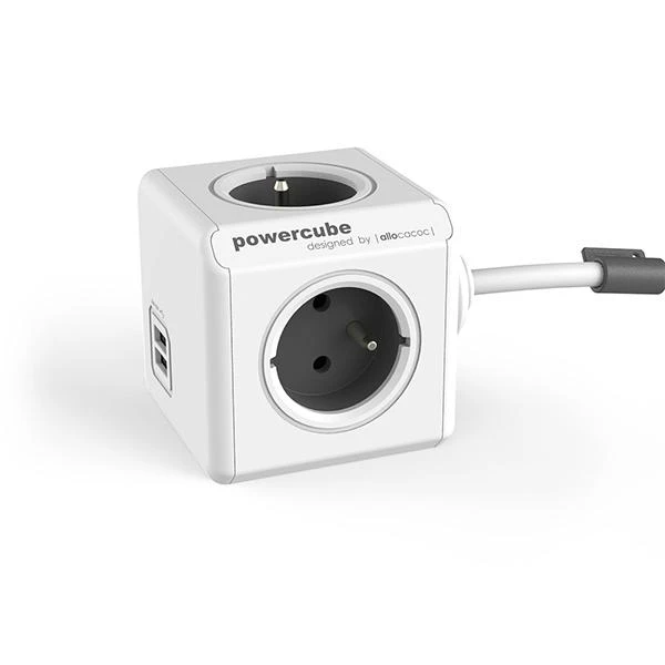 Orno Allocacoc PowerCube Extended USB E(FR) – 3m – 3 m – 4 kintamosios srovės lizdas (-ai) – E tipas – CE – KEMA – RoHS – 16 A – 230 V