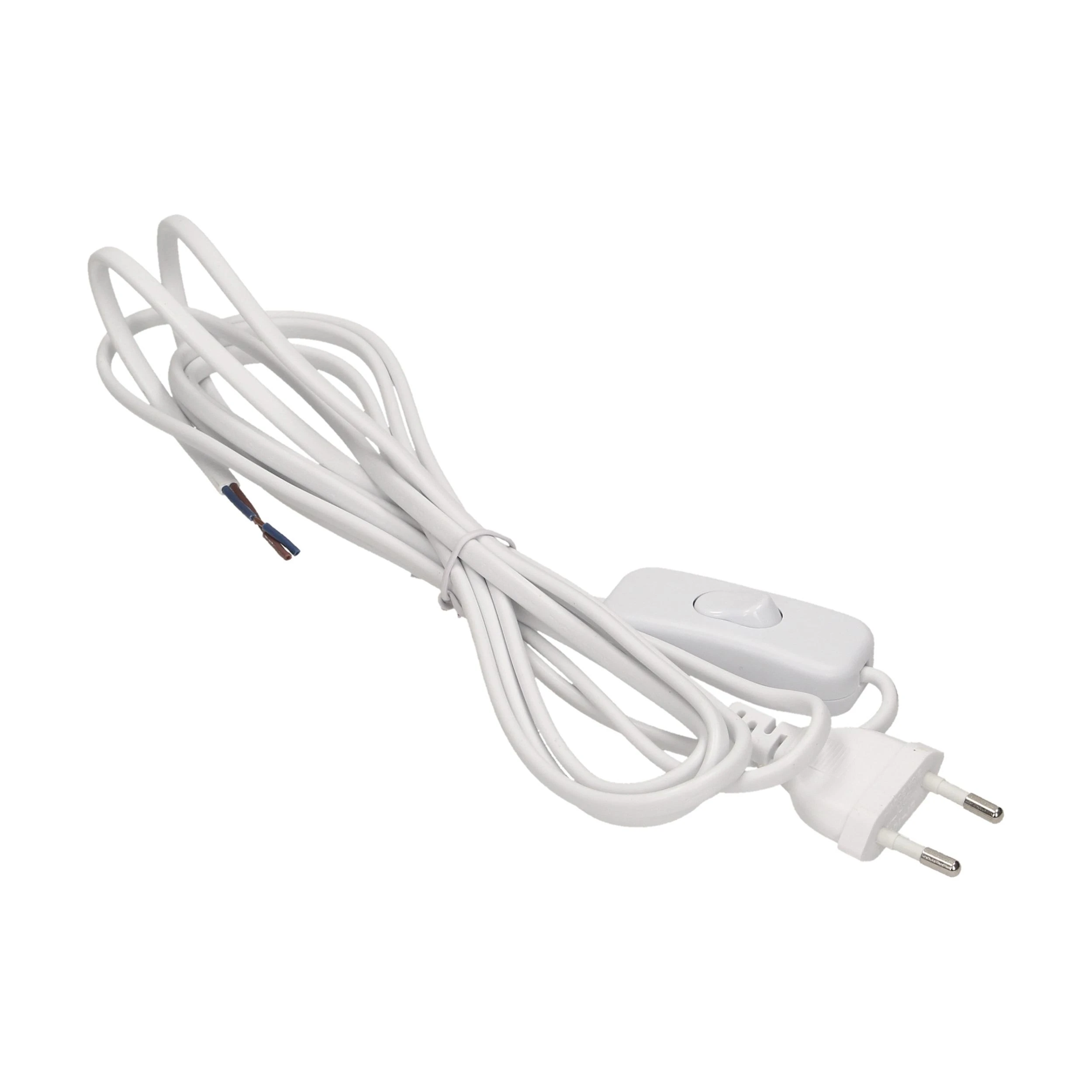 Orno Jungiamasis laidas su jungikliu b/u Euro 3m balta (OR-AE-1394/W)