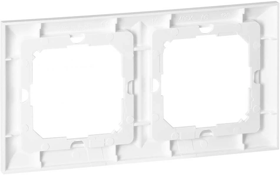 Ramka Dvigubas rėmelis „Pearl“, Ra-2P, baltas